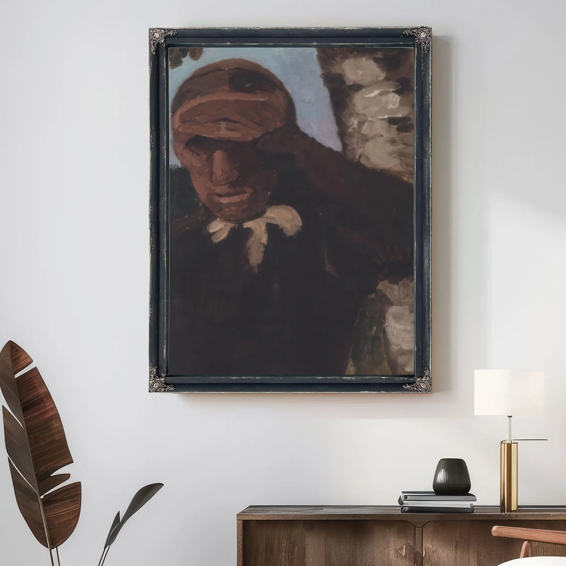 Old Farmer By Paula Modersohn Becker Fine Art Print