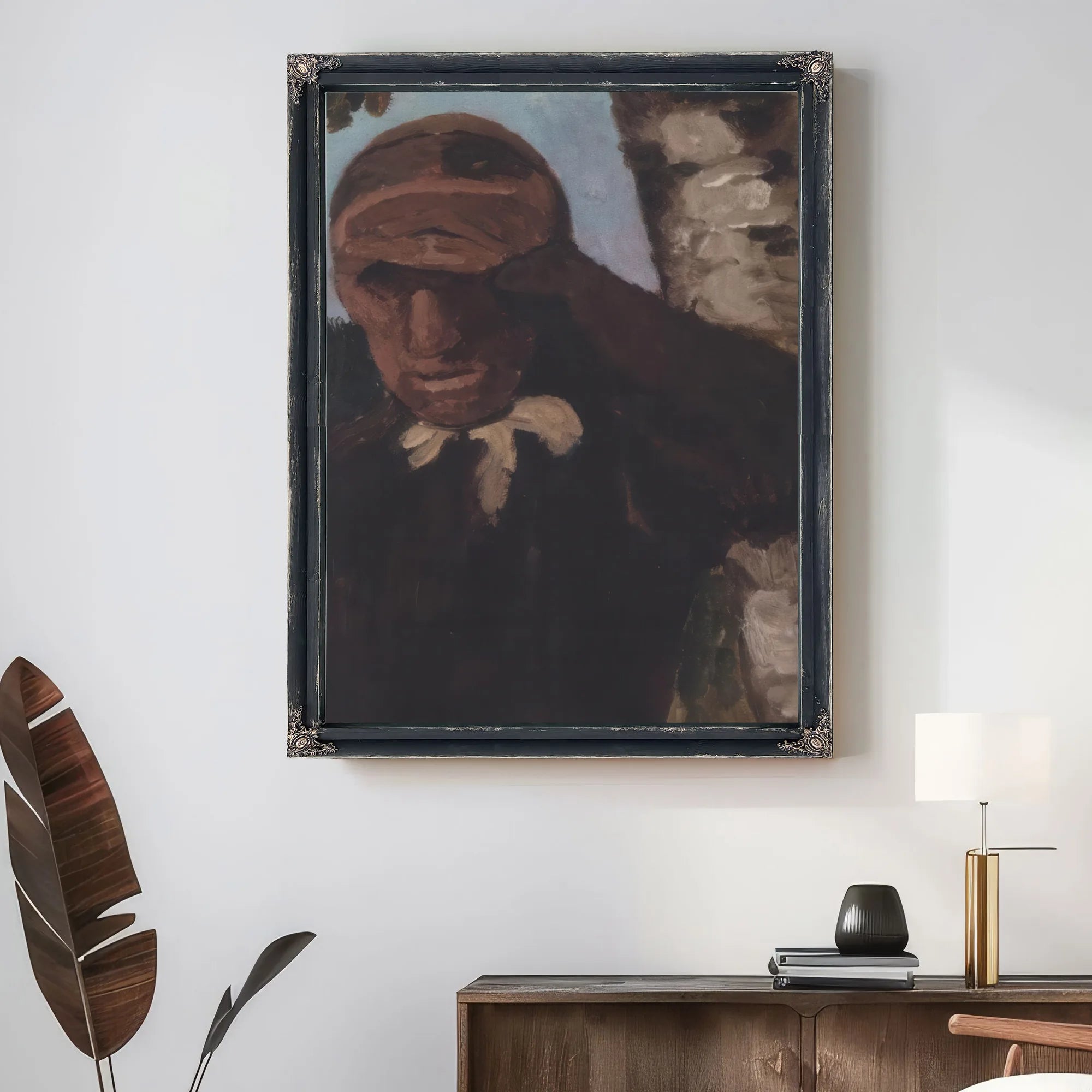 Old Farmer By Paula Modersohn Becker Fine Art Print