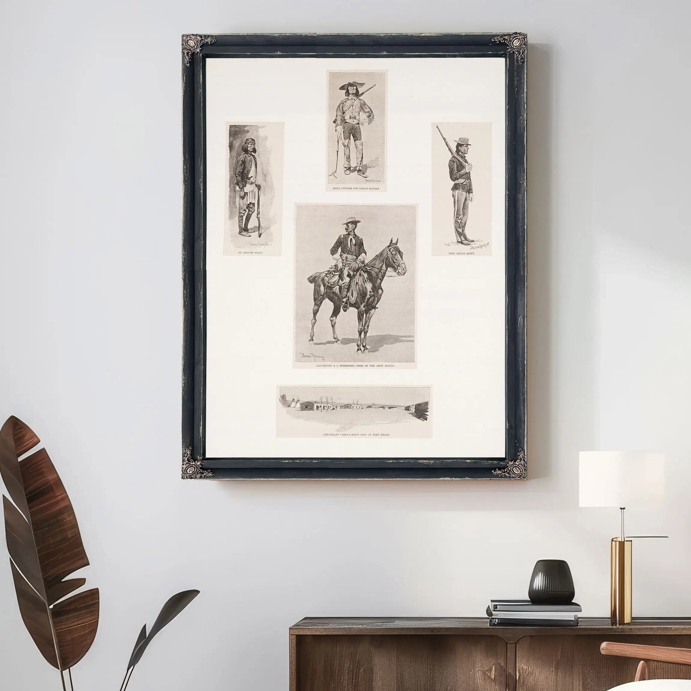 Indians As Irregular Cavalry by Frederic Remington