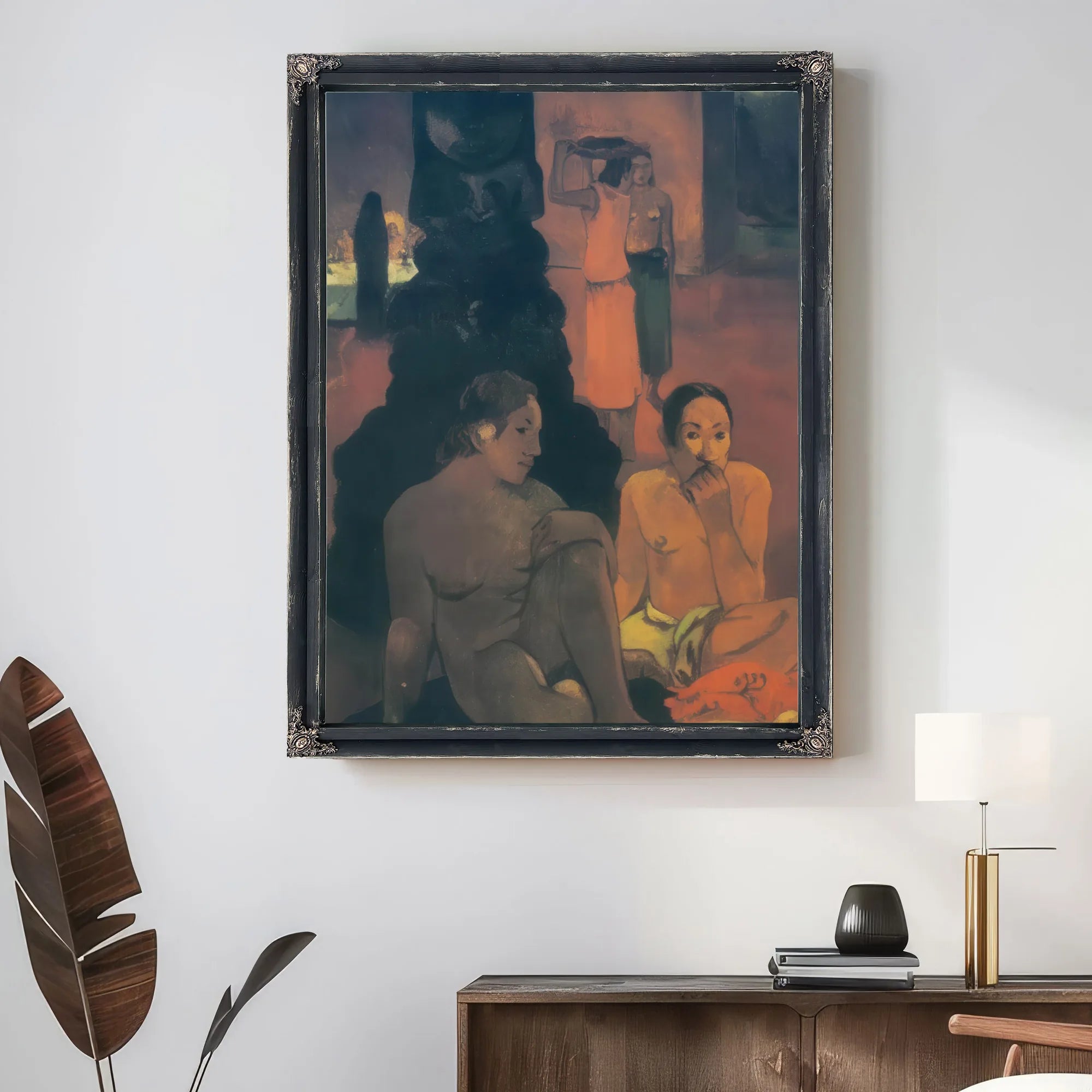 The Great Buddha By Paul Gauguin Fine Art Print