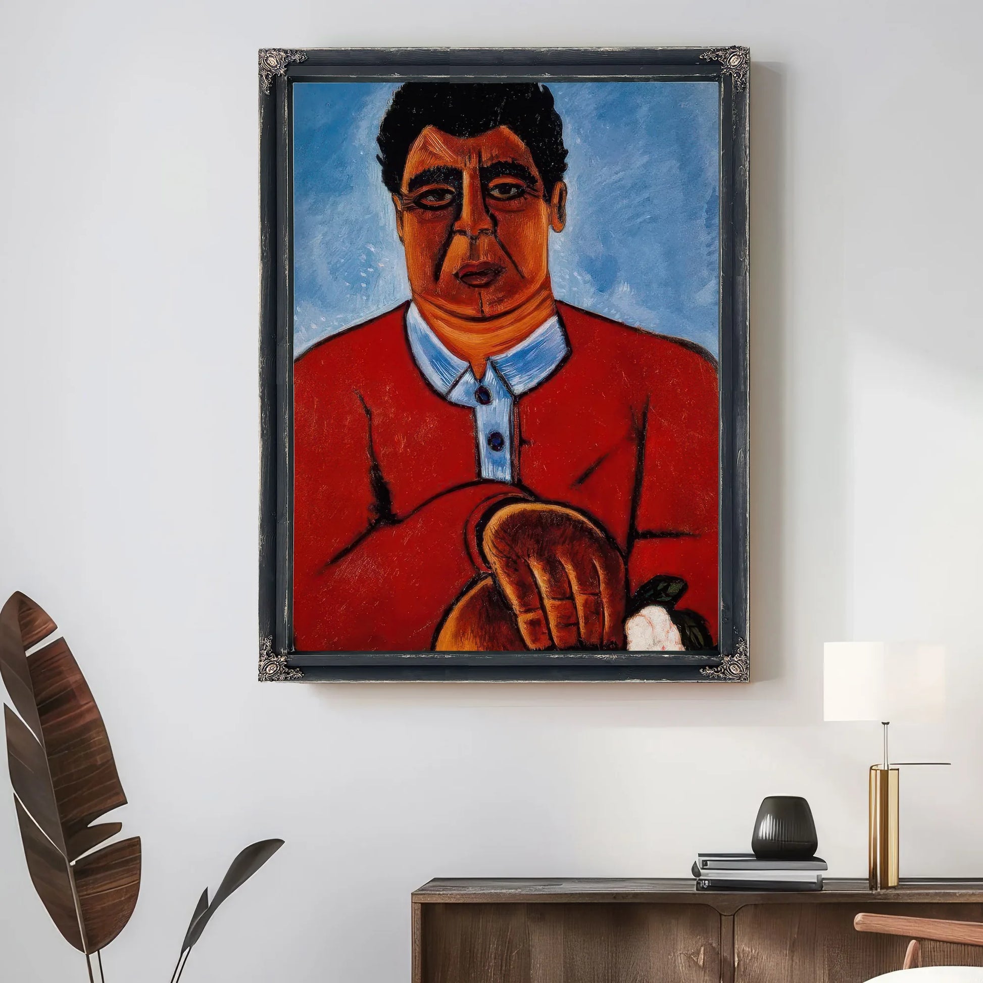 Cleophas Master Of The Gilda Grey By Marsden Hartley Fine Art Print