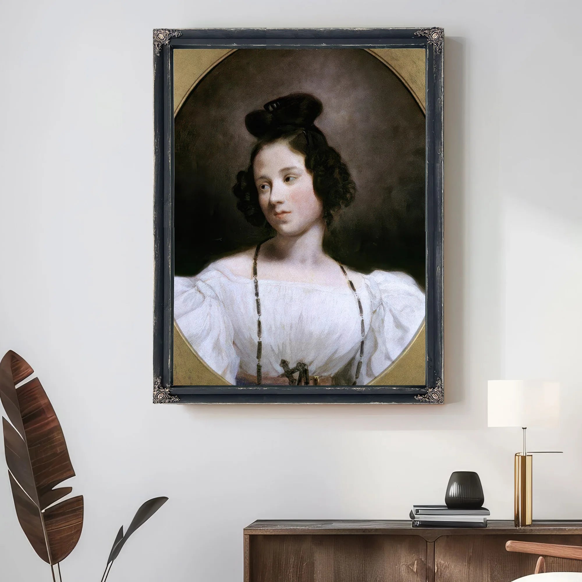 Mademoiselle Alexandrine Julie De La Boutraye By Eugene Delacroix Fine Art Print