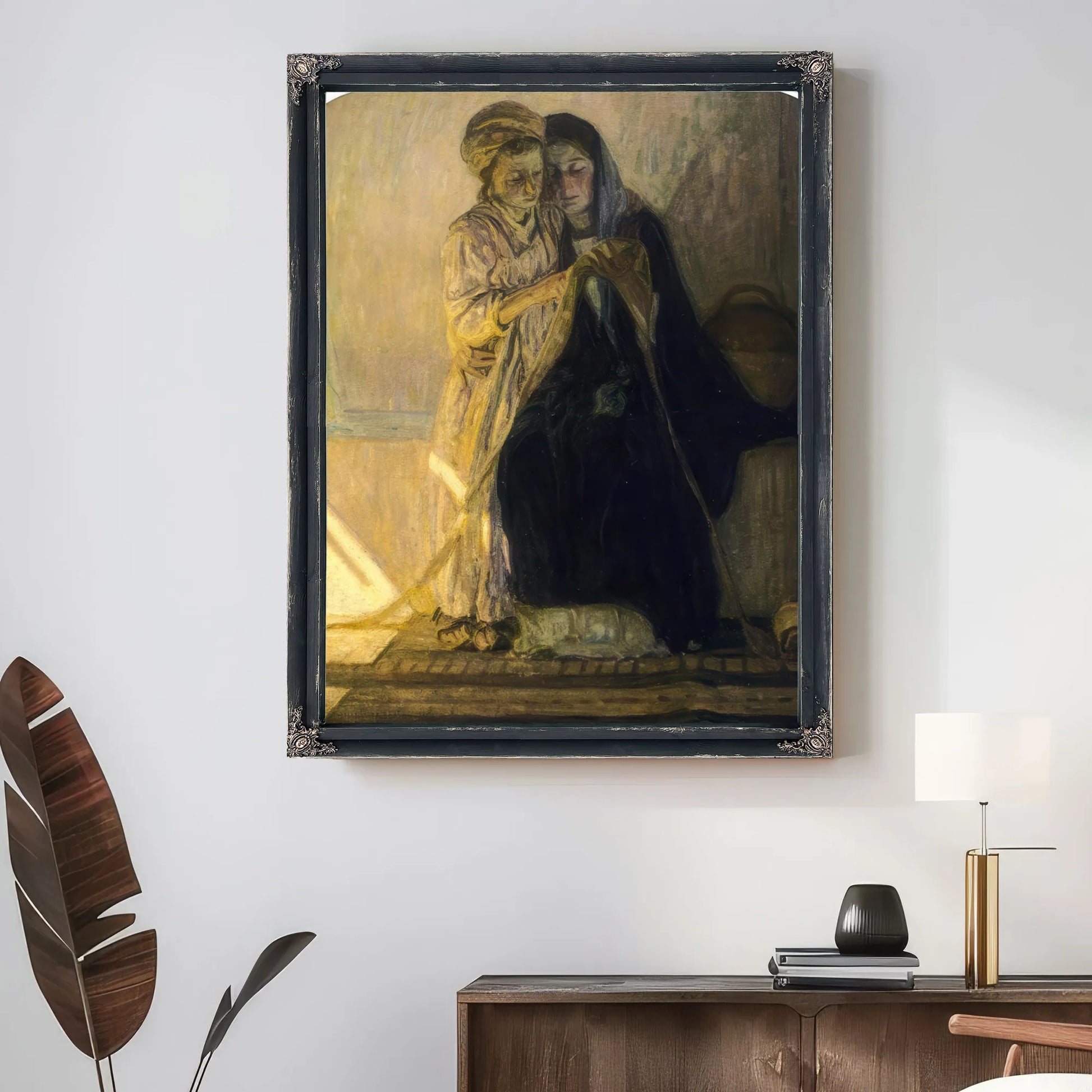 Christ Learning To Read By Henry Ossawa Tanner Fine Art Print