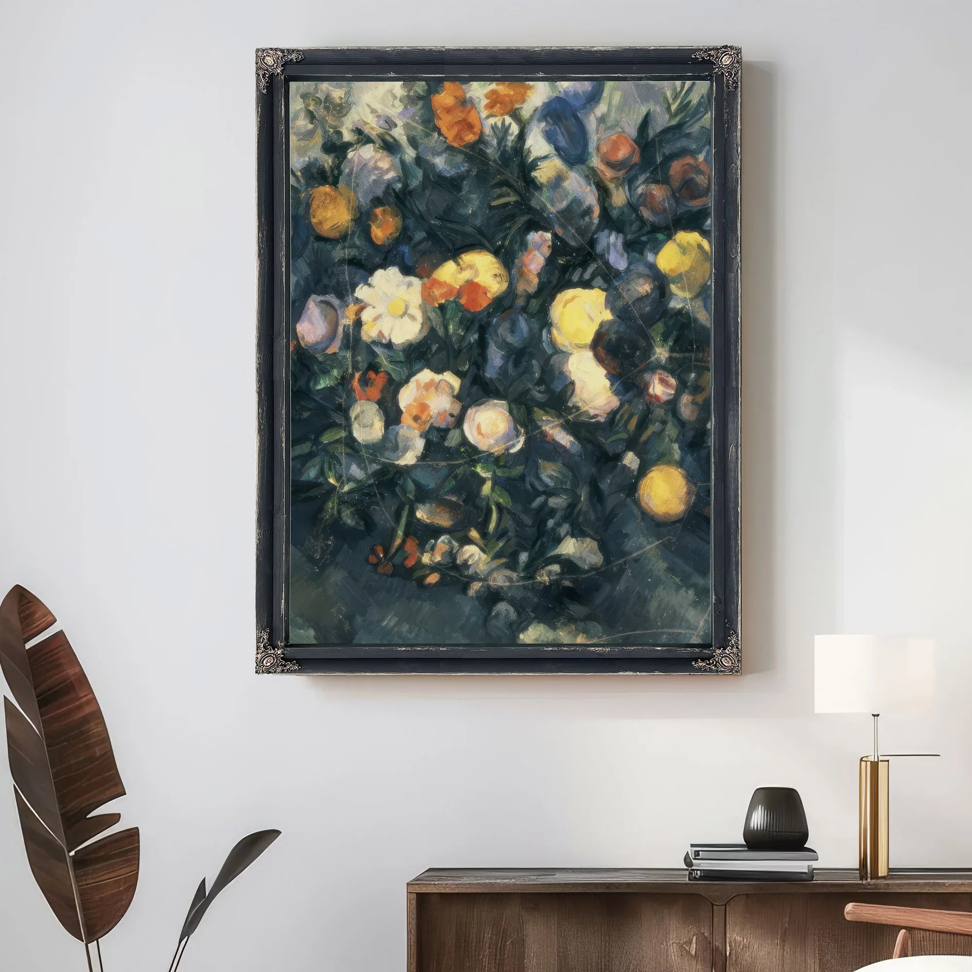 Vase Of Flowers 1 By Paul Cezanne Fine Art Print