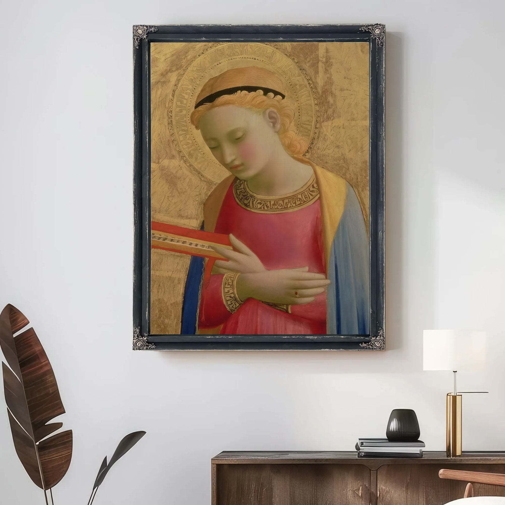 Virgin Annunciate By Fra Angelico Fine Art Print