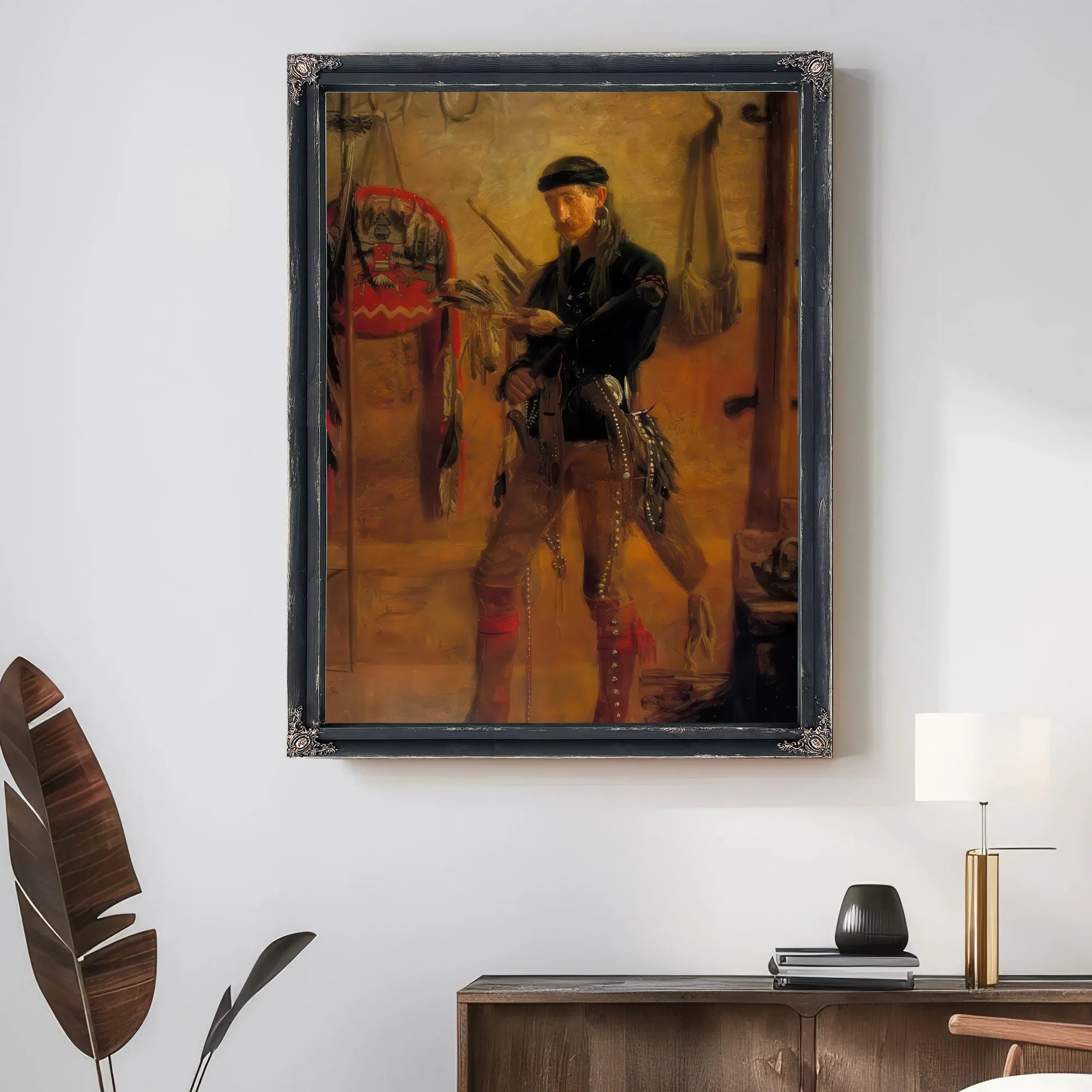 Frank Hamilton Cushing By Thomas Eakins Fine Art Print