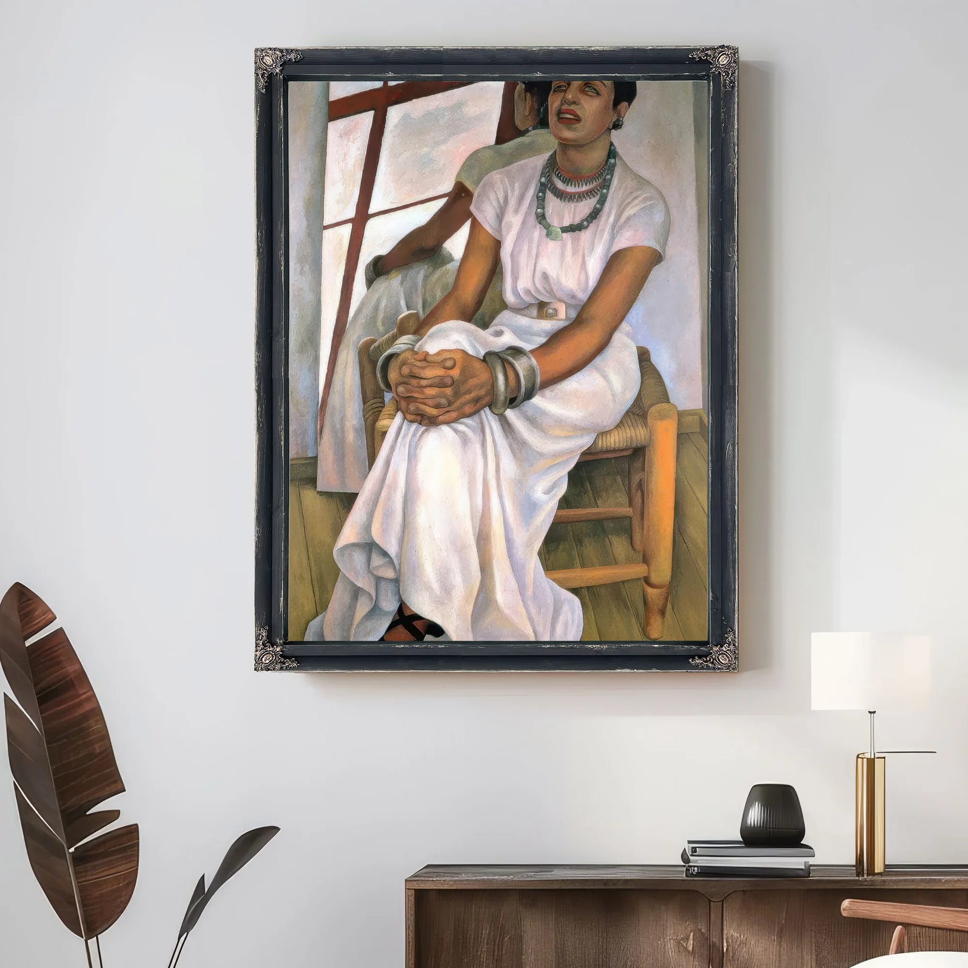Portrait Of Lupe Marin By Diego Rivera Fine Art Print