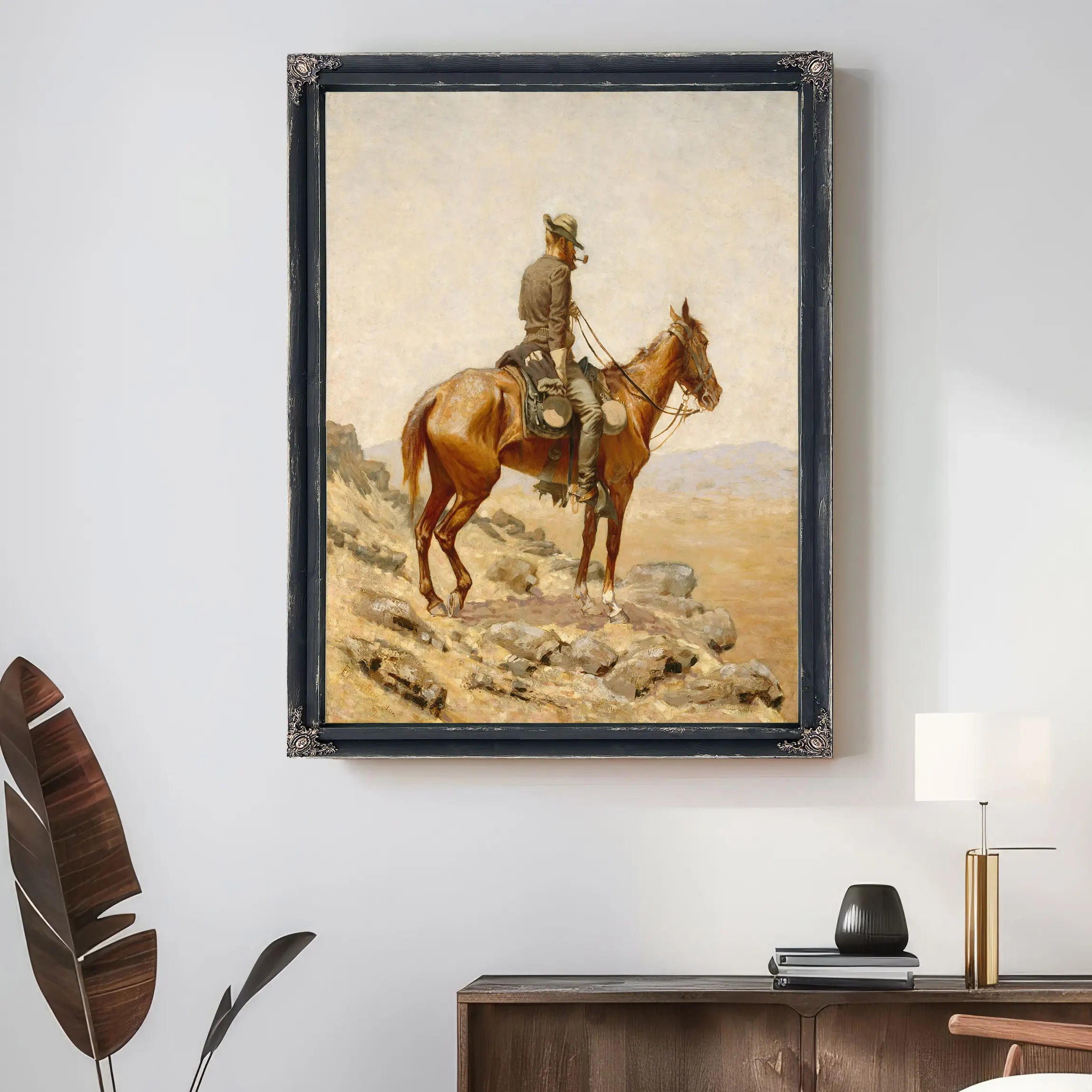 The Lookout A by Frederic Remington