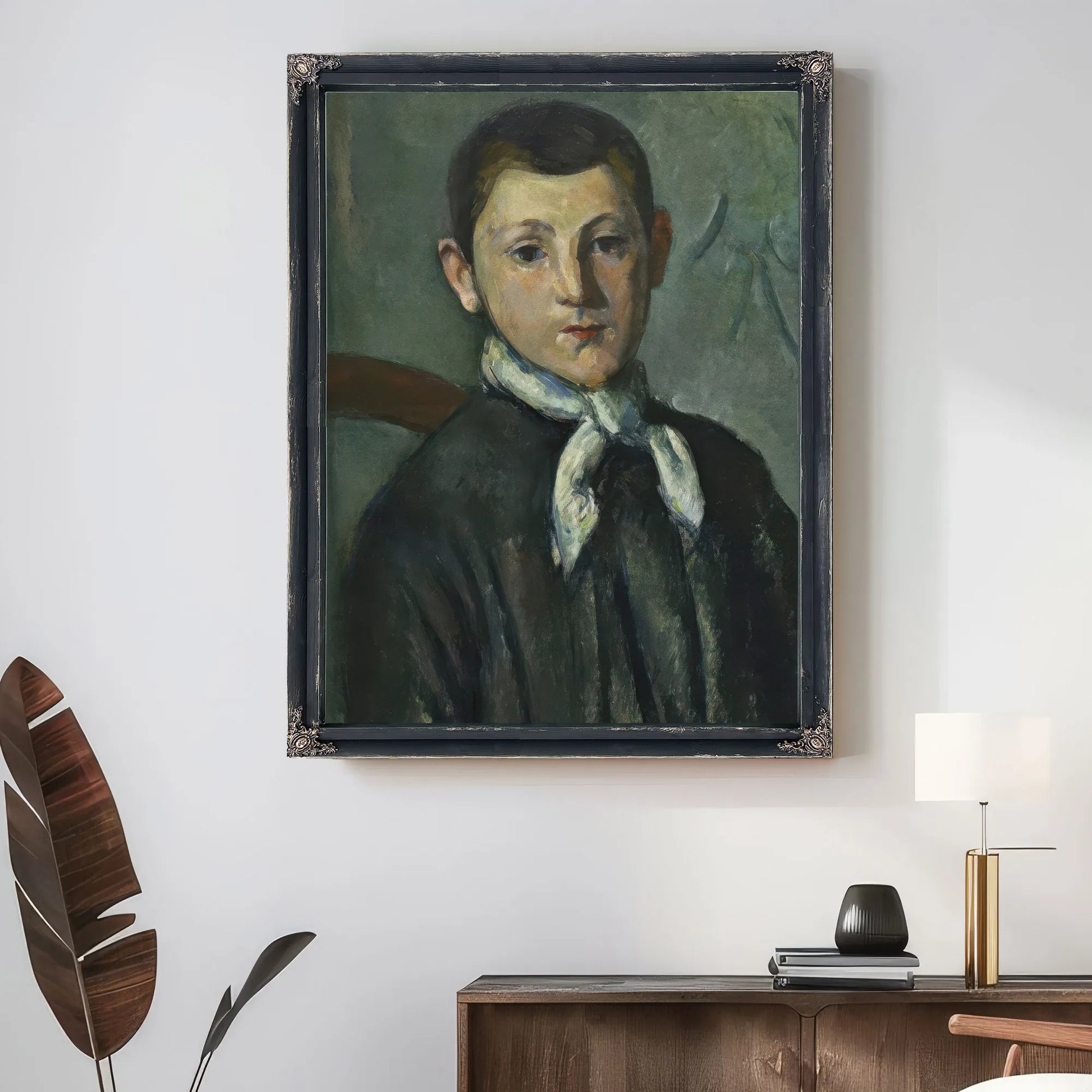 Louis Guillaume By Paul Cezanne Fine Art Print