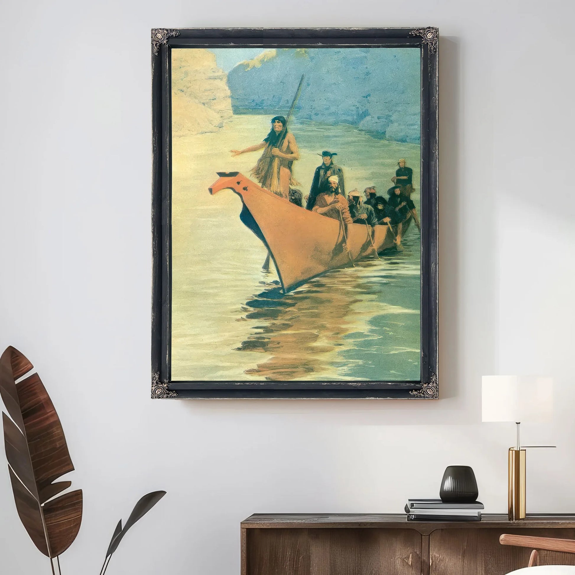 Mackenxie By Frederic Remington Fine Art Print