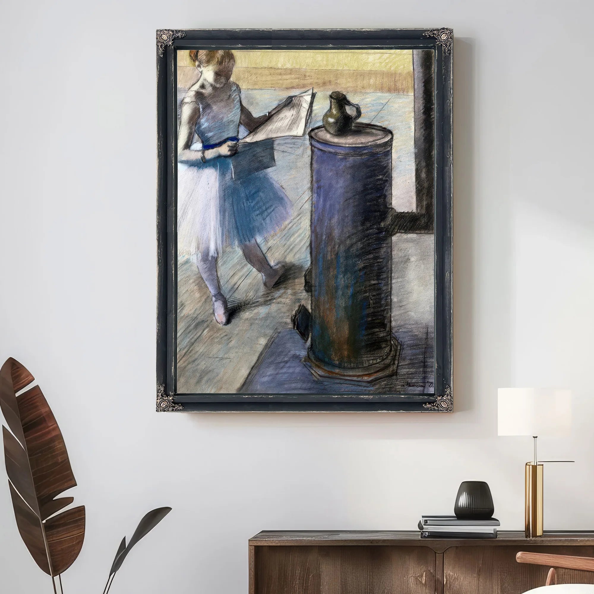 Dancer Resting By Edgar Degas Fine Art Print