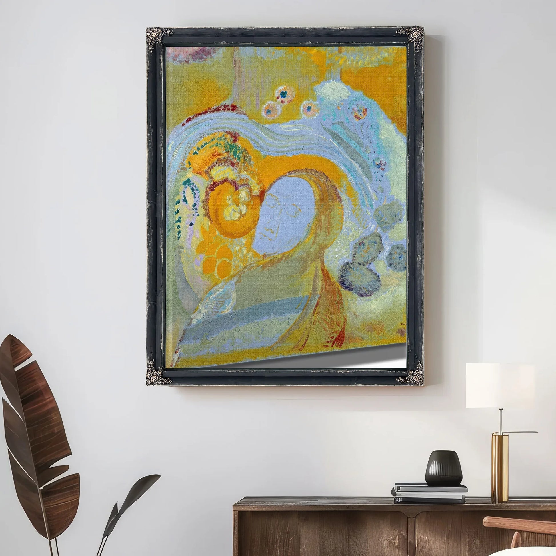 The Buddha 1 By Odilon Redon Fine Art Print