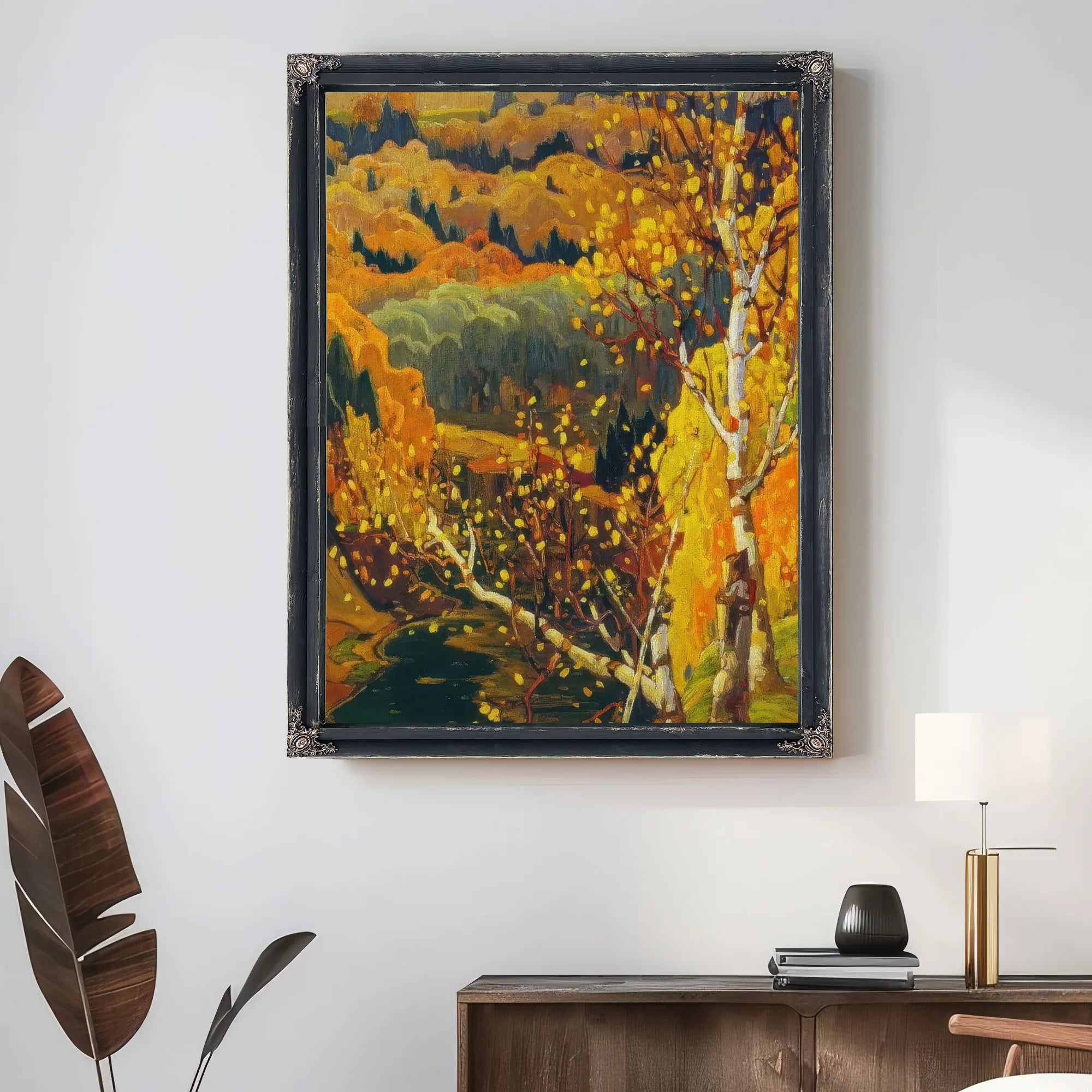 October Gold By Frank Carmichael Fine Art Print