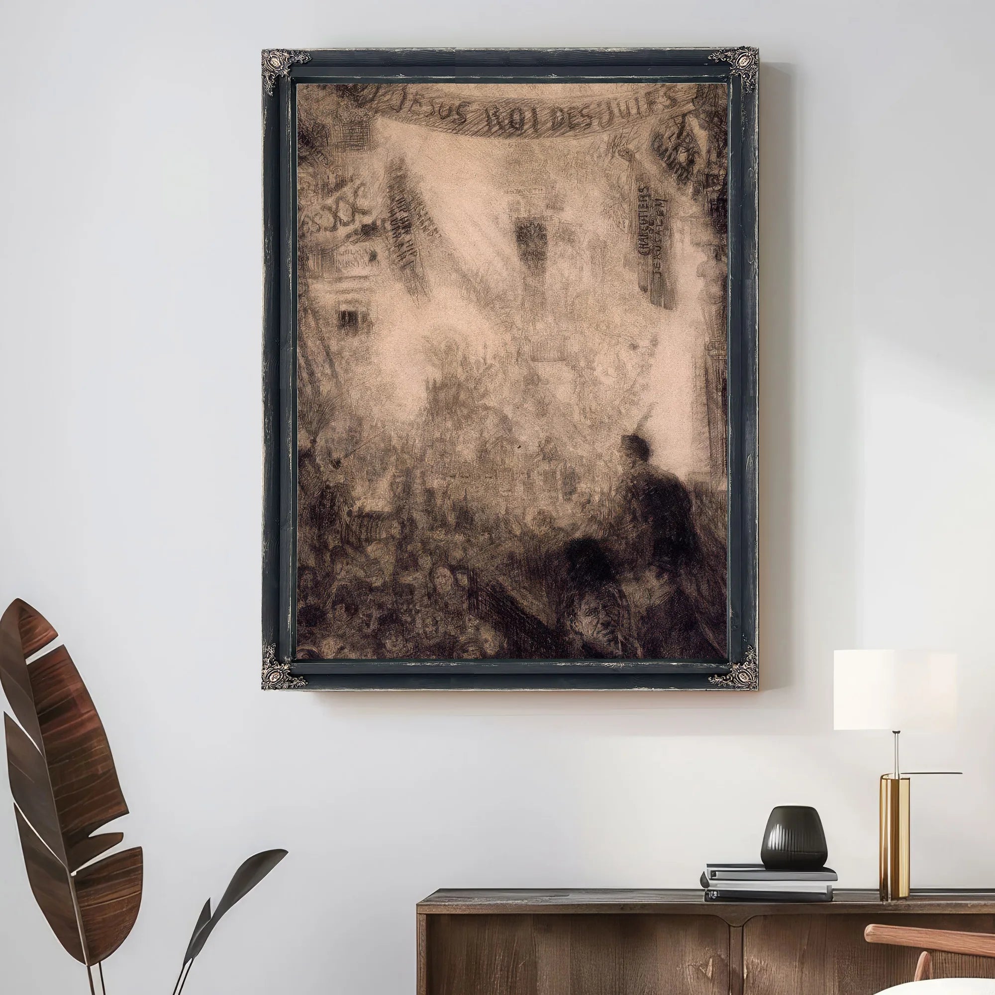 The Lively And Radiant The Entry Of Christ Into Jerusalem By James Ensor Fine Art Print