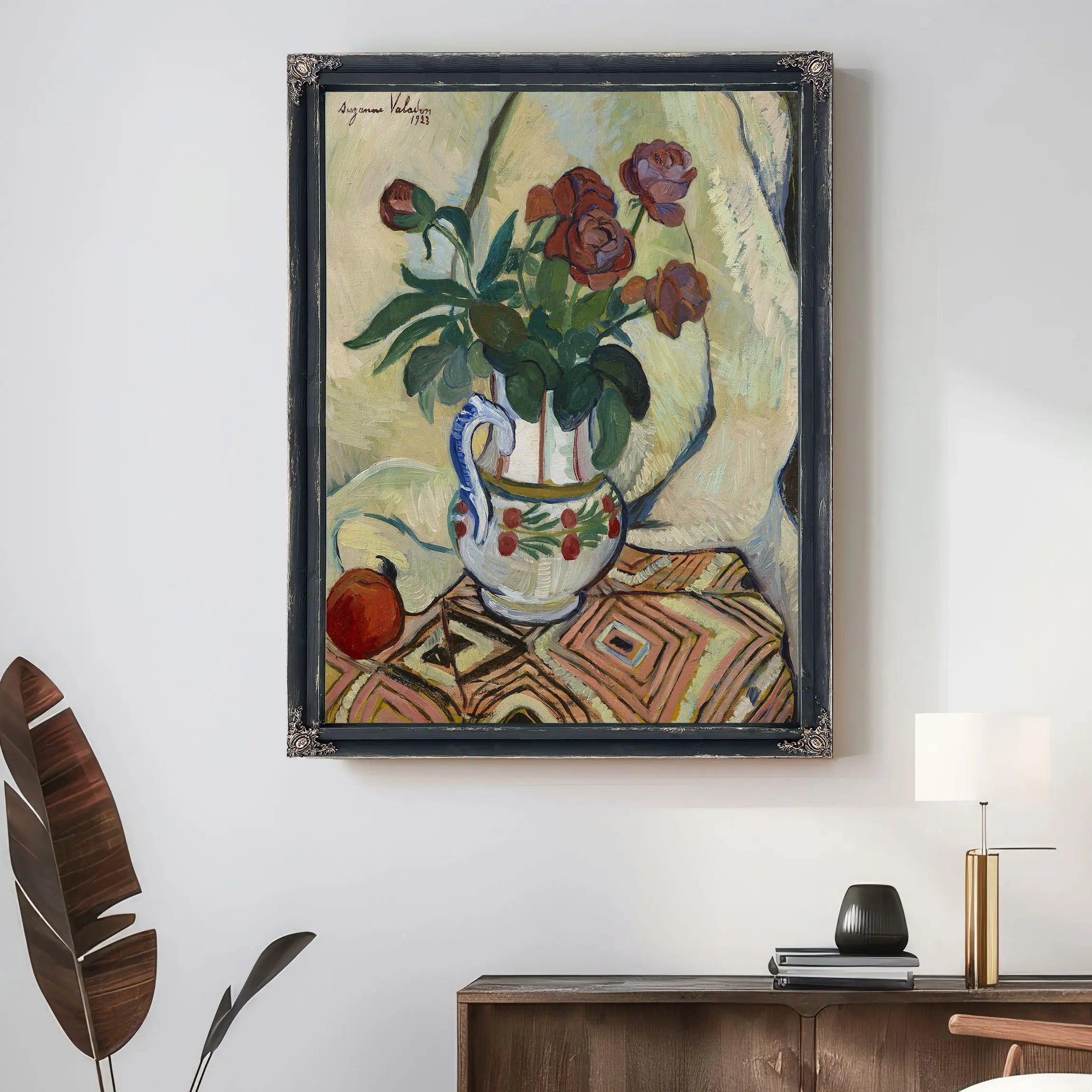 Bouquet De Roses by Suzanne Valadon