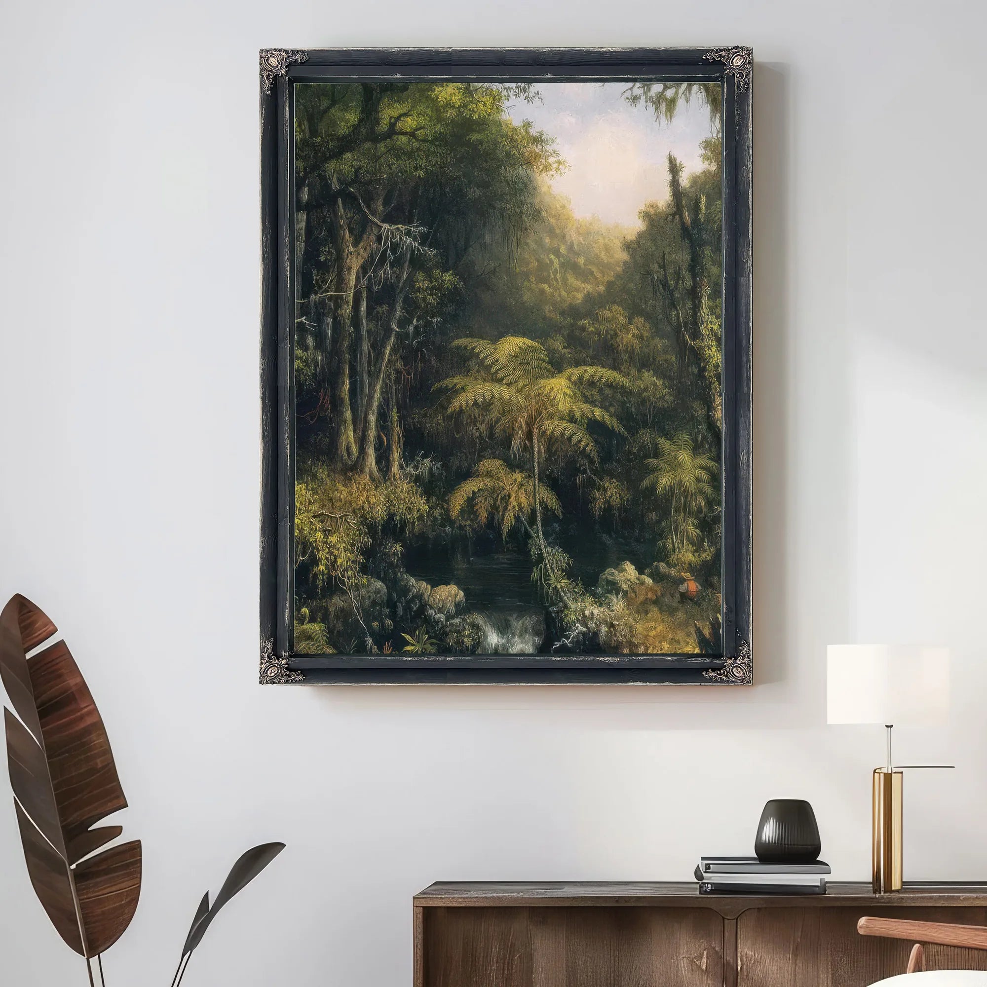 Brazilian Forest By Martin Johnson Heade Fine Art Print