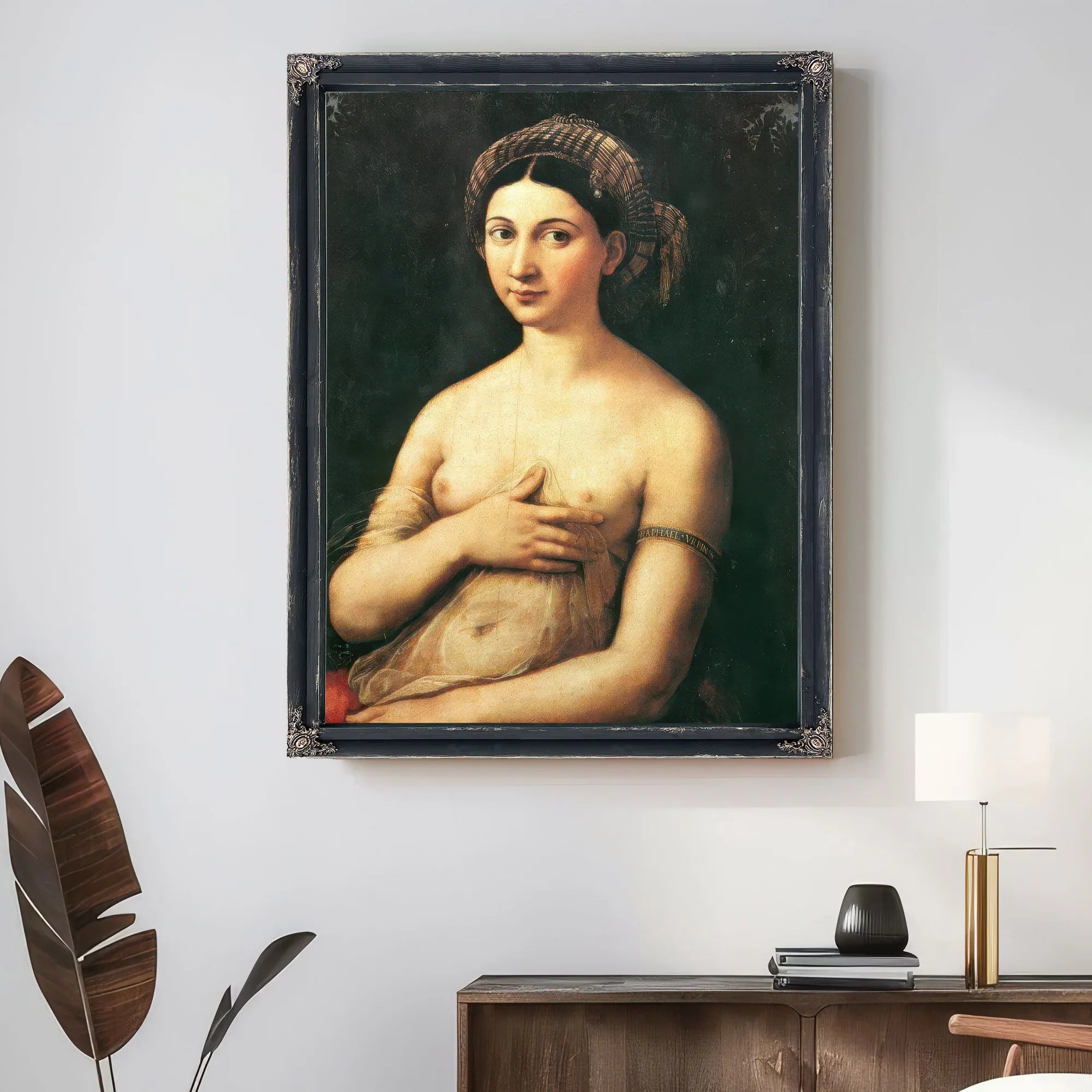 La Fornarina By Raphael Fine Art Print