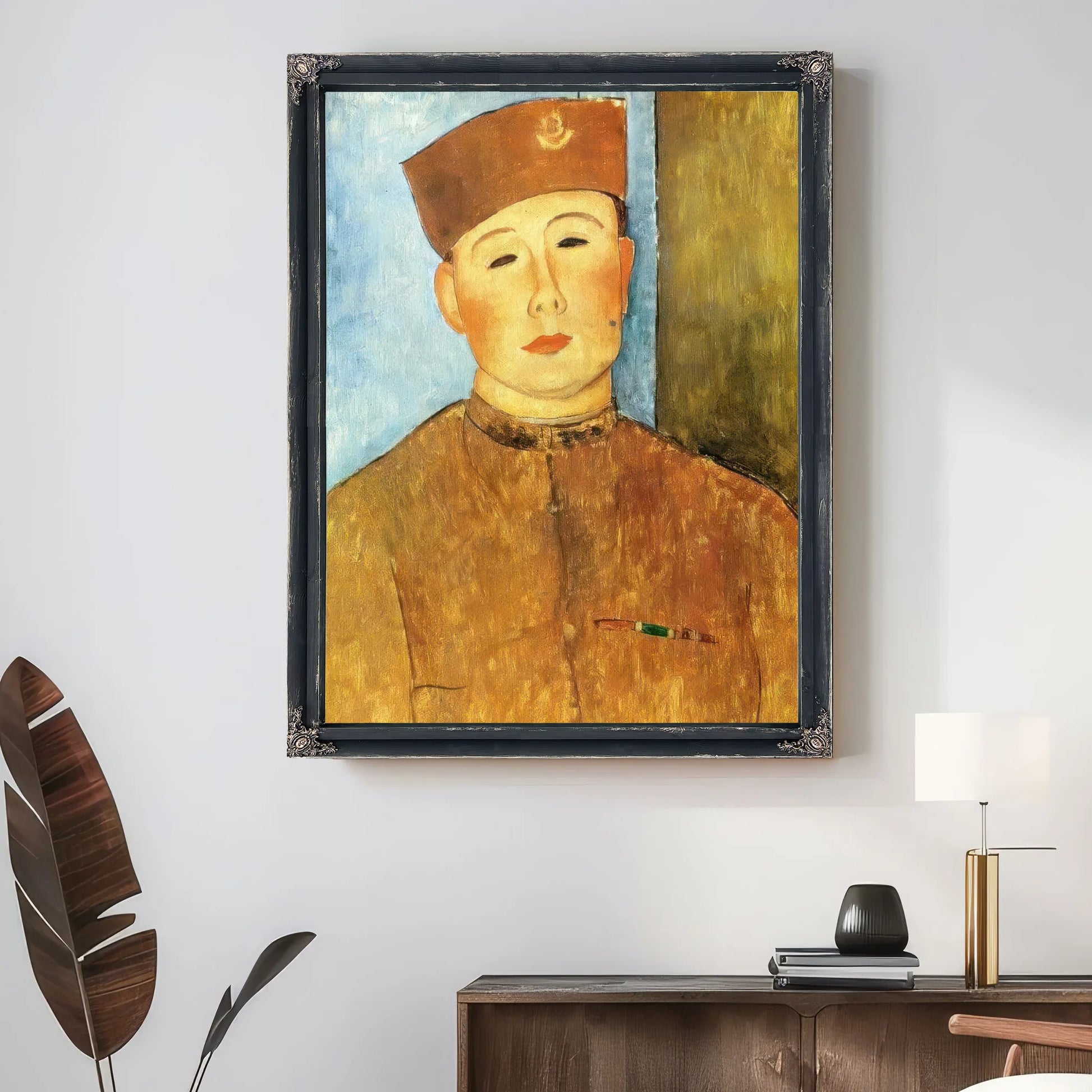 The Zouave 1918 By Amedeo Modigliani Fine Art Print