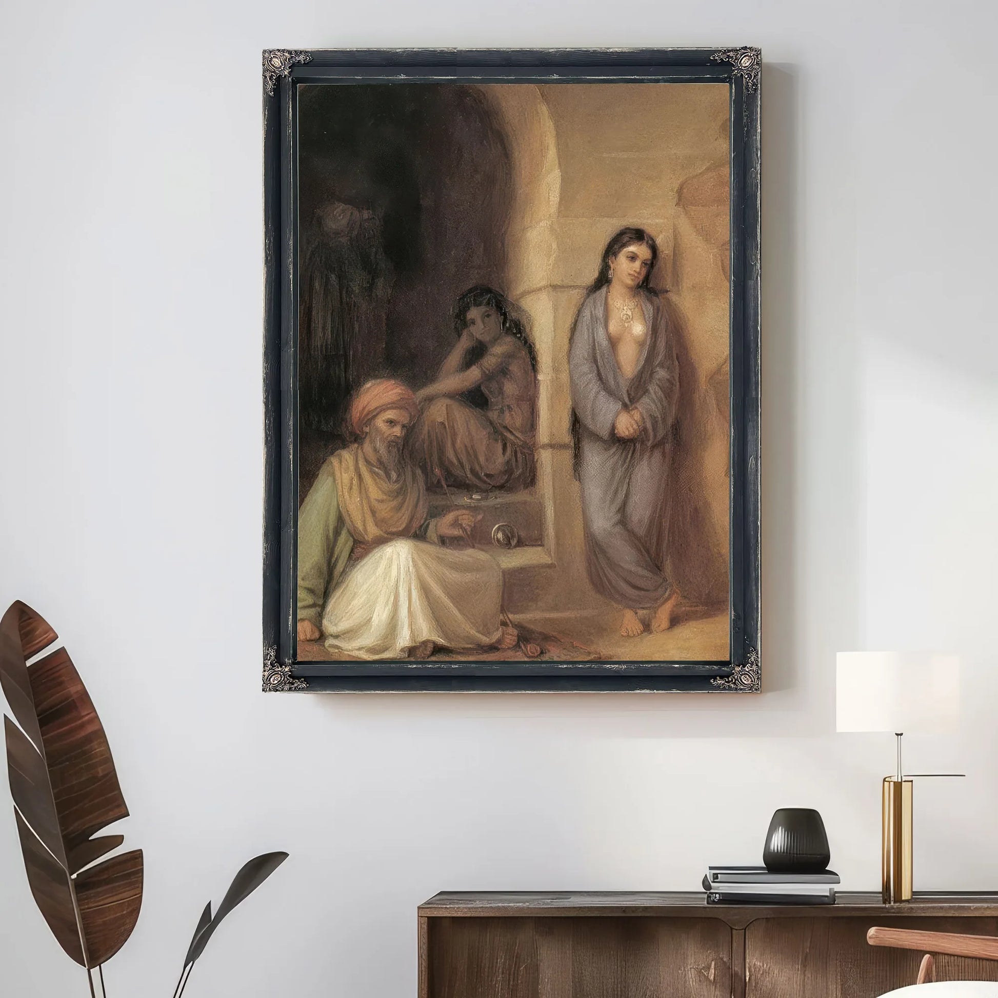 The Slave By John Waterhouse Fine Art Print