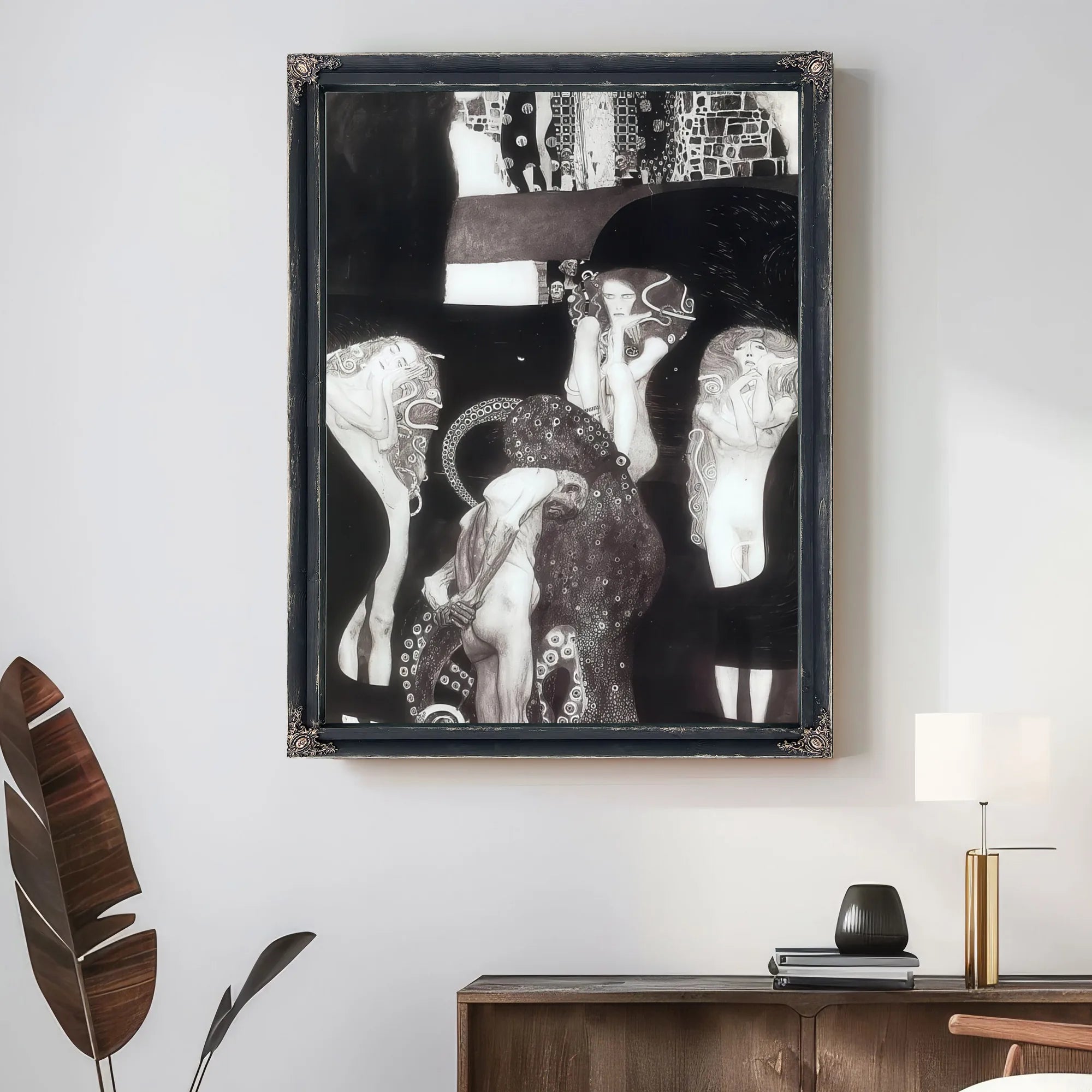 Jurispudence, 1907 By Gustav Klimt Fine Art Print