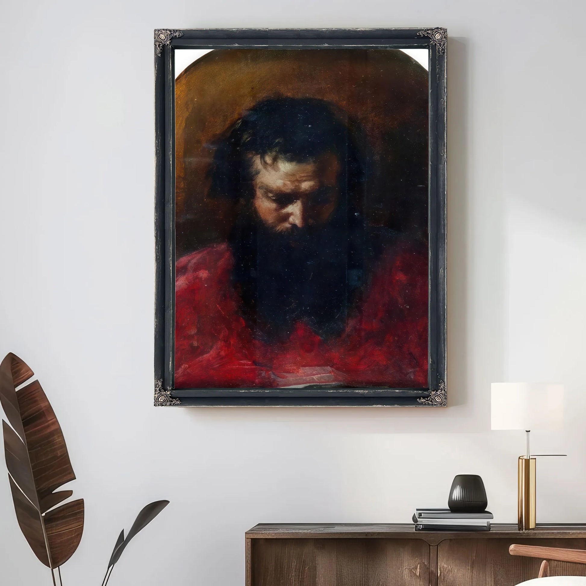 Head Of A Cardinal By William Etty Fine Art Print