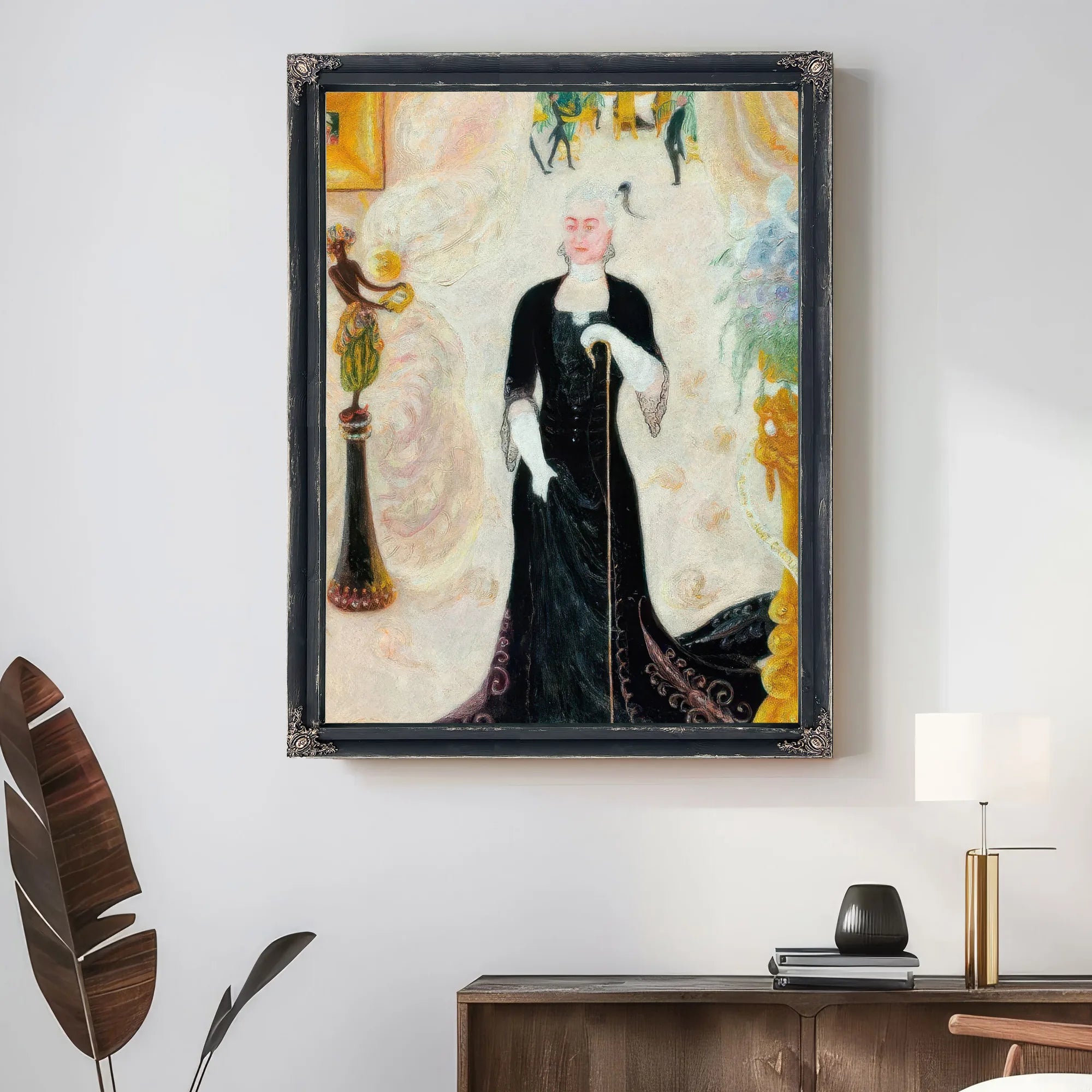 Portrait Of My Aunt By Florine Stettheimer Fine Art Print