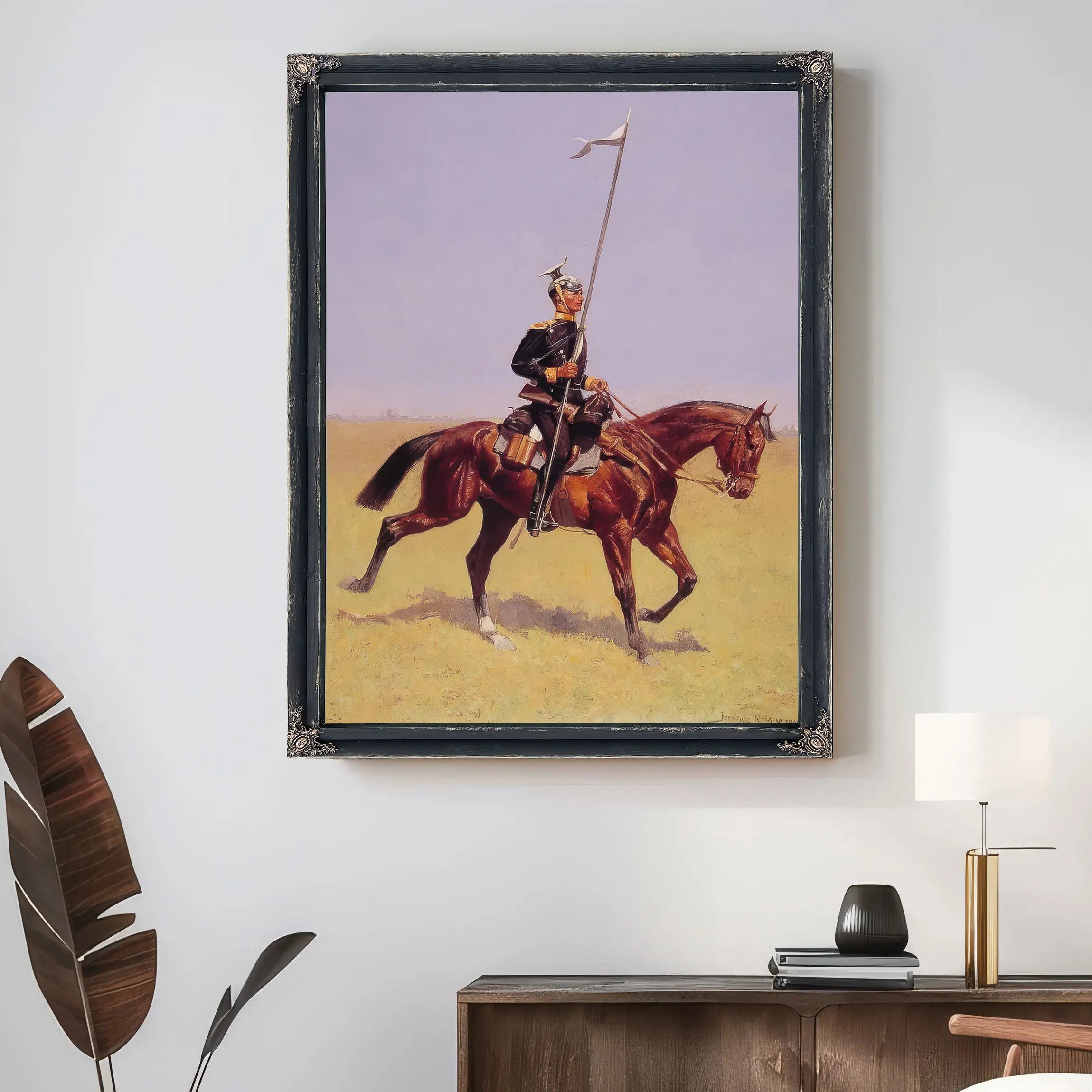 Remington Uhlan  by Frederic Remington