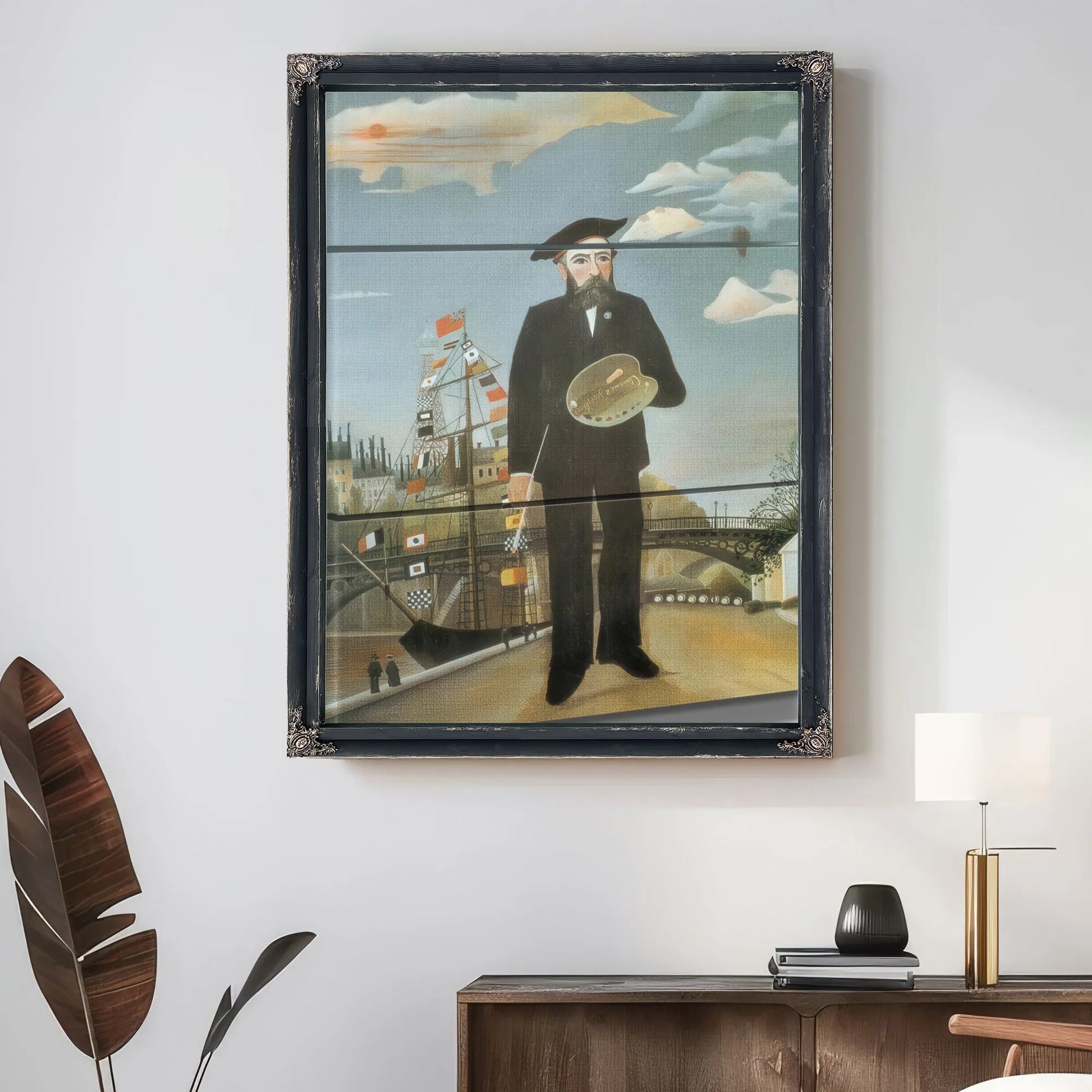 The Liberty Of Art By Henri Rousseau Fine Art Print