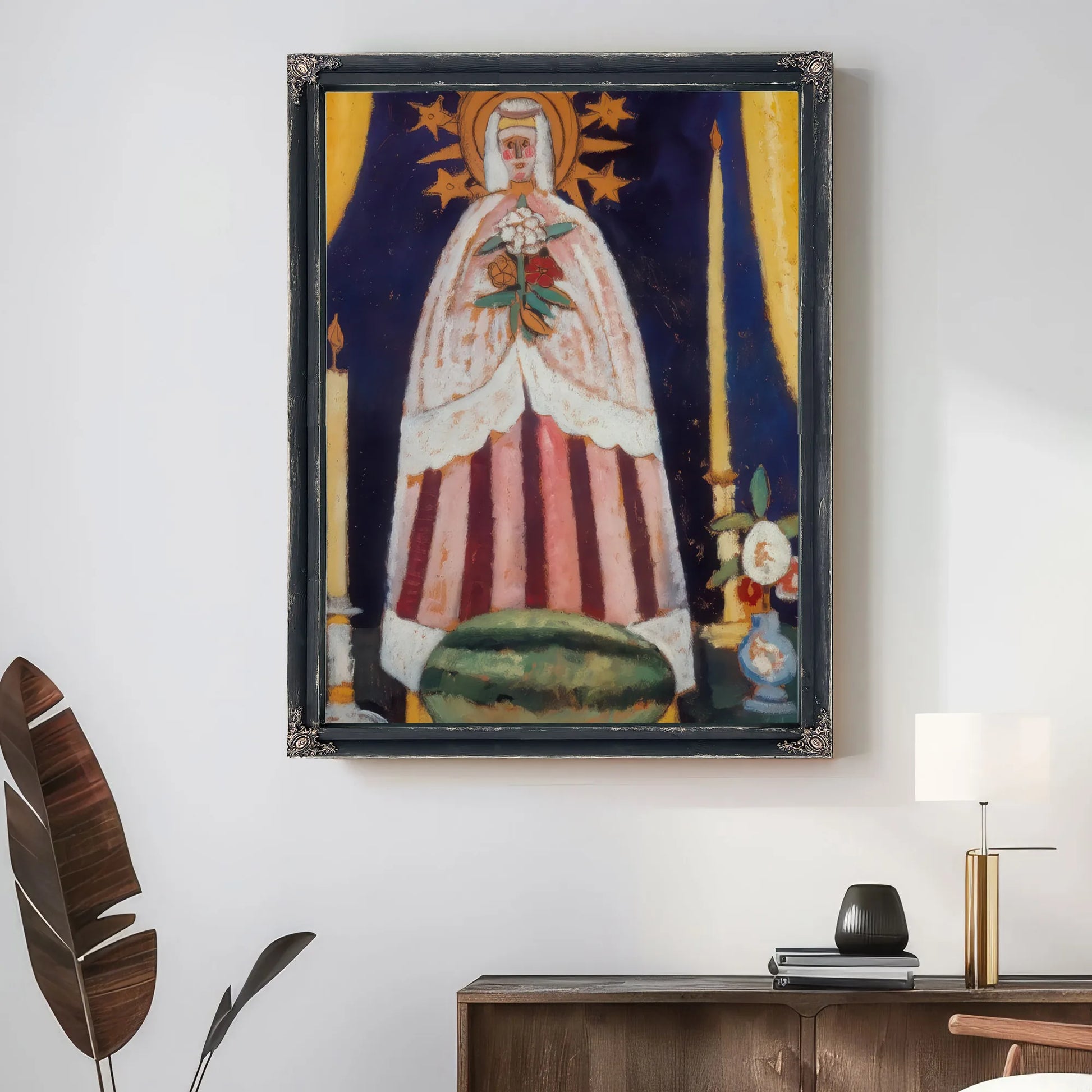 Blessing The Melon The Indians Bring The Harvest By Marsden Hartley Fine Art Print