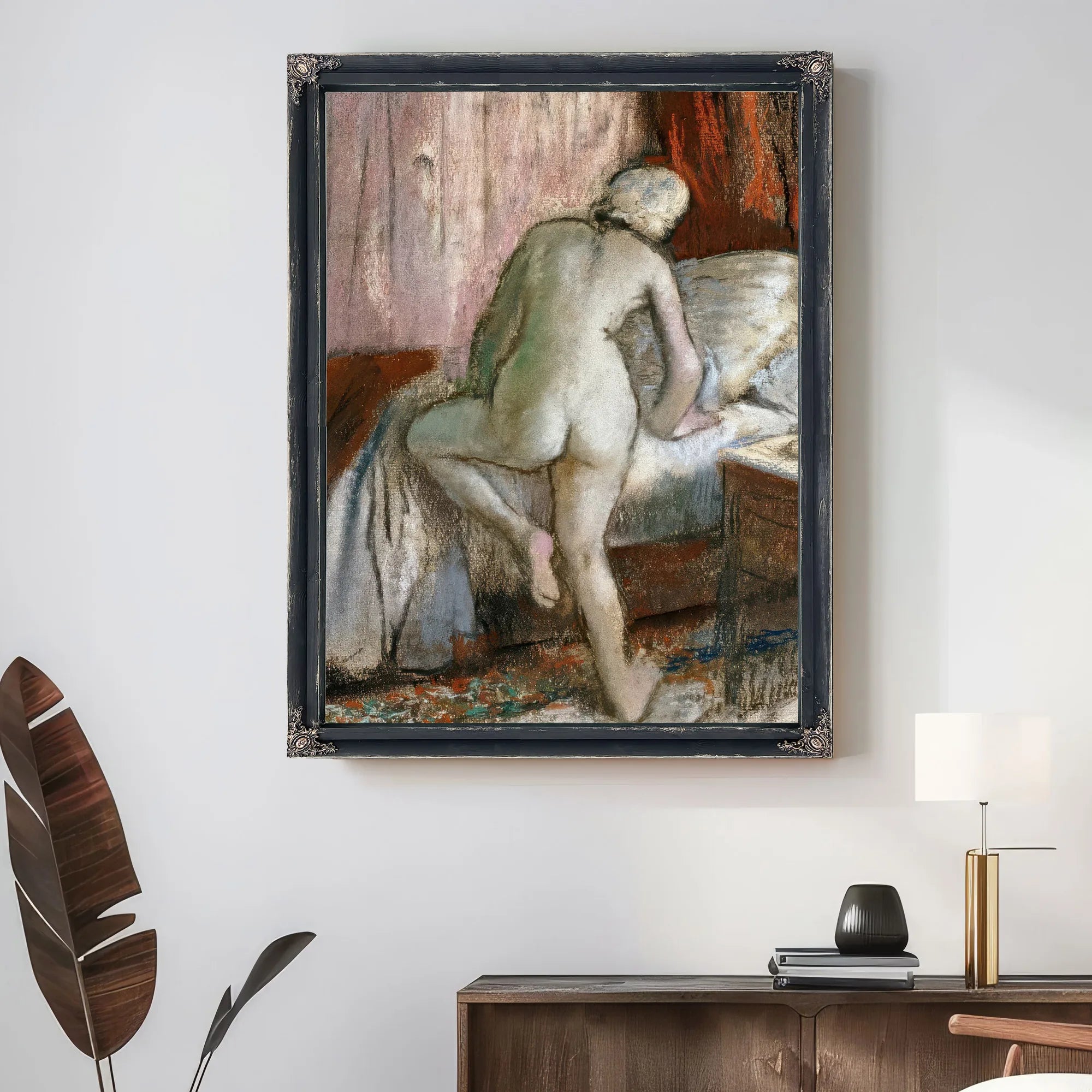 Bedtime By Edgar Degas Fine Art Print