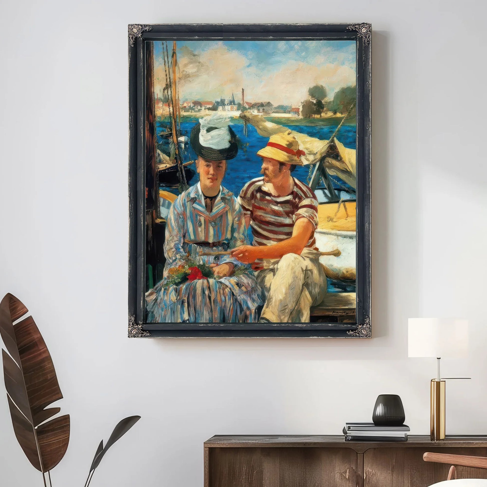 Argenteuil By Edouard Manet Fine Art Print