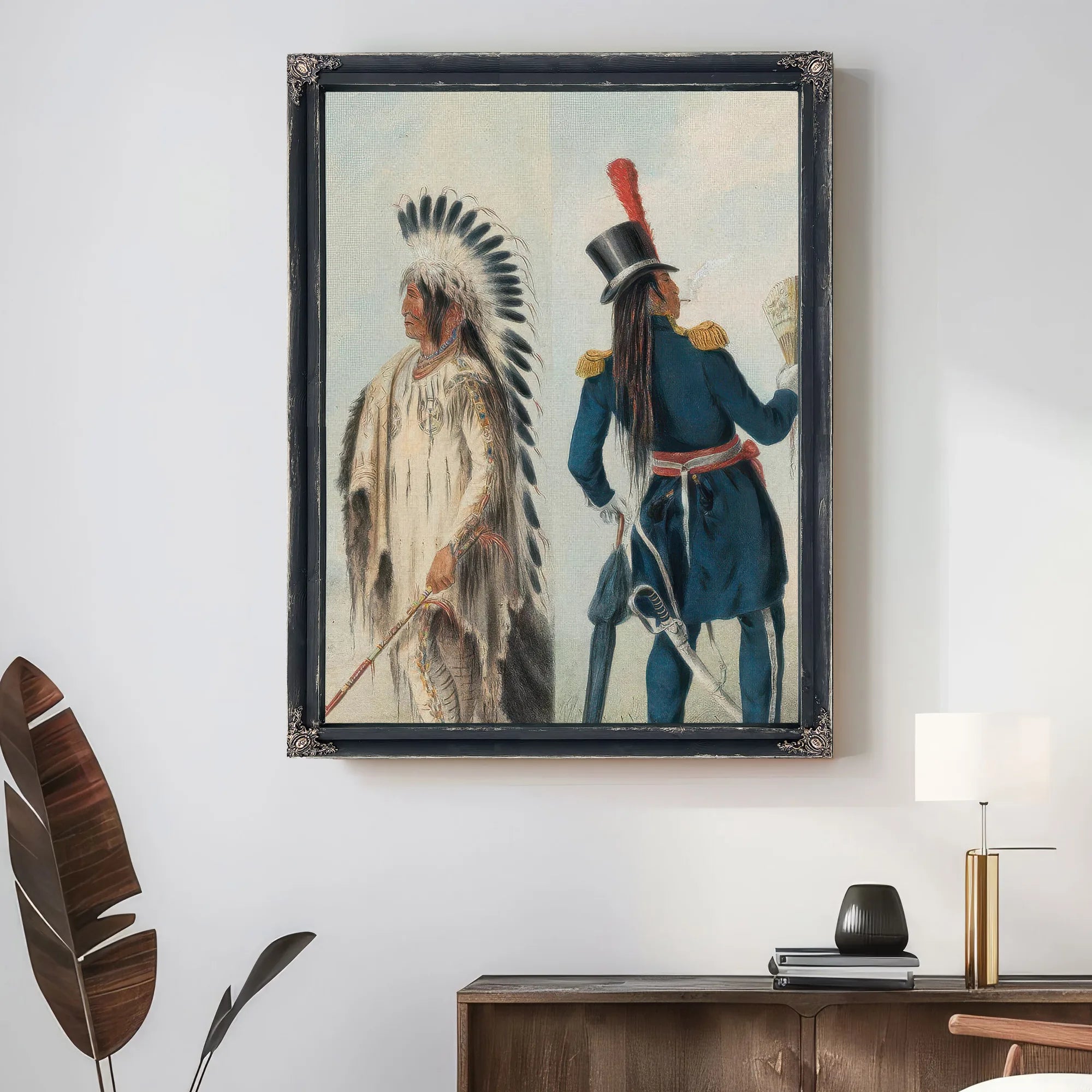 North American Indian Portfolio (Reese Issue I 4) By George Catlin Fine Art Print