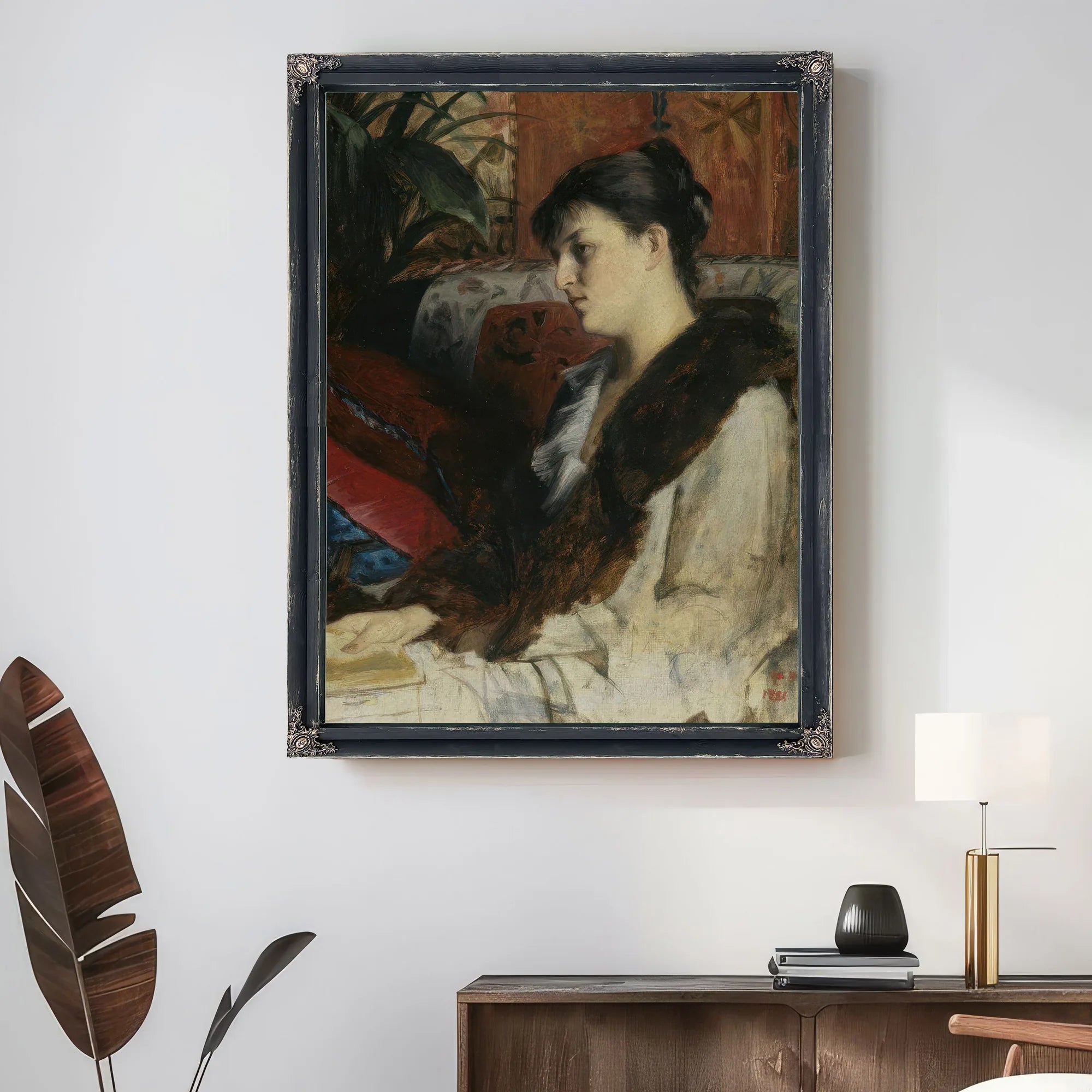 The Artist 1039 S Sister In Law 1881 By Marie Bashkirtseff Fine Art Print