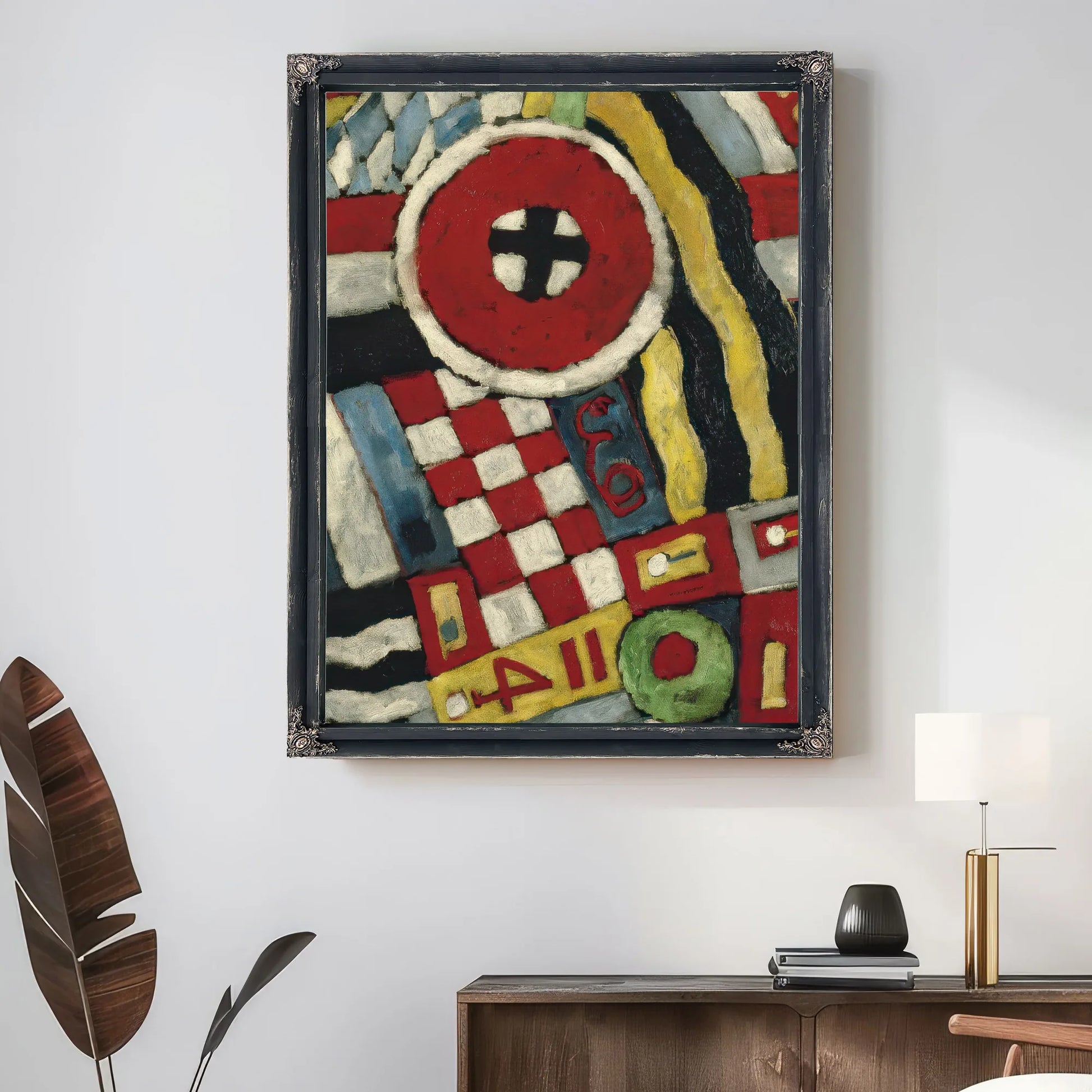 Berlin Abstraction By Marsden Hartley Fine Art Print