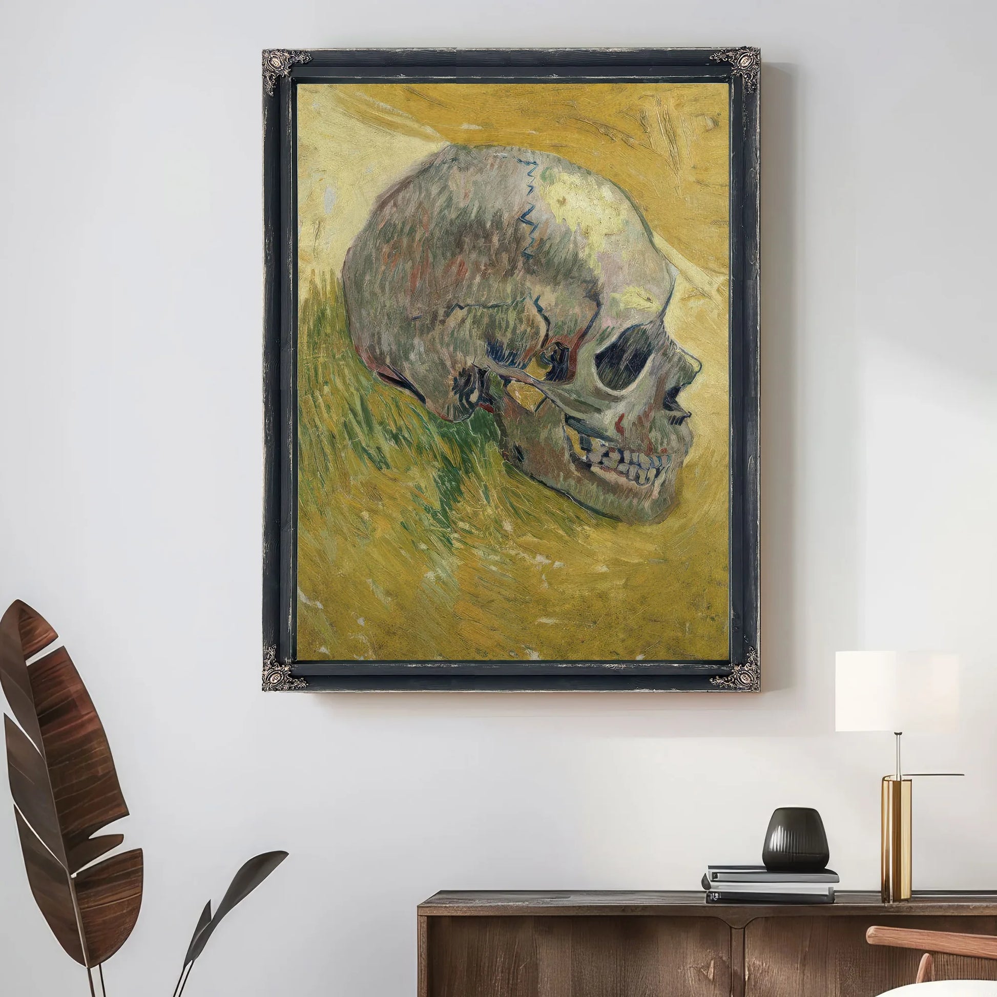 Skull By Vincent Van Gogh Fine Art Print