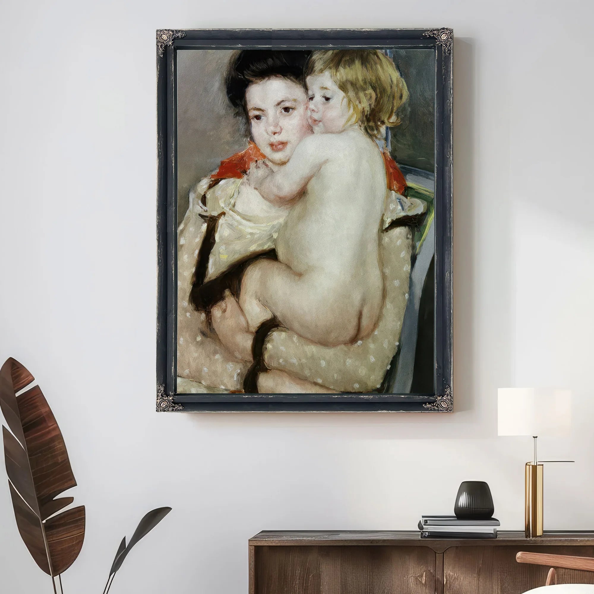 Mother And Child 2 By Mary Cassatt Fine Art Print
