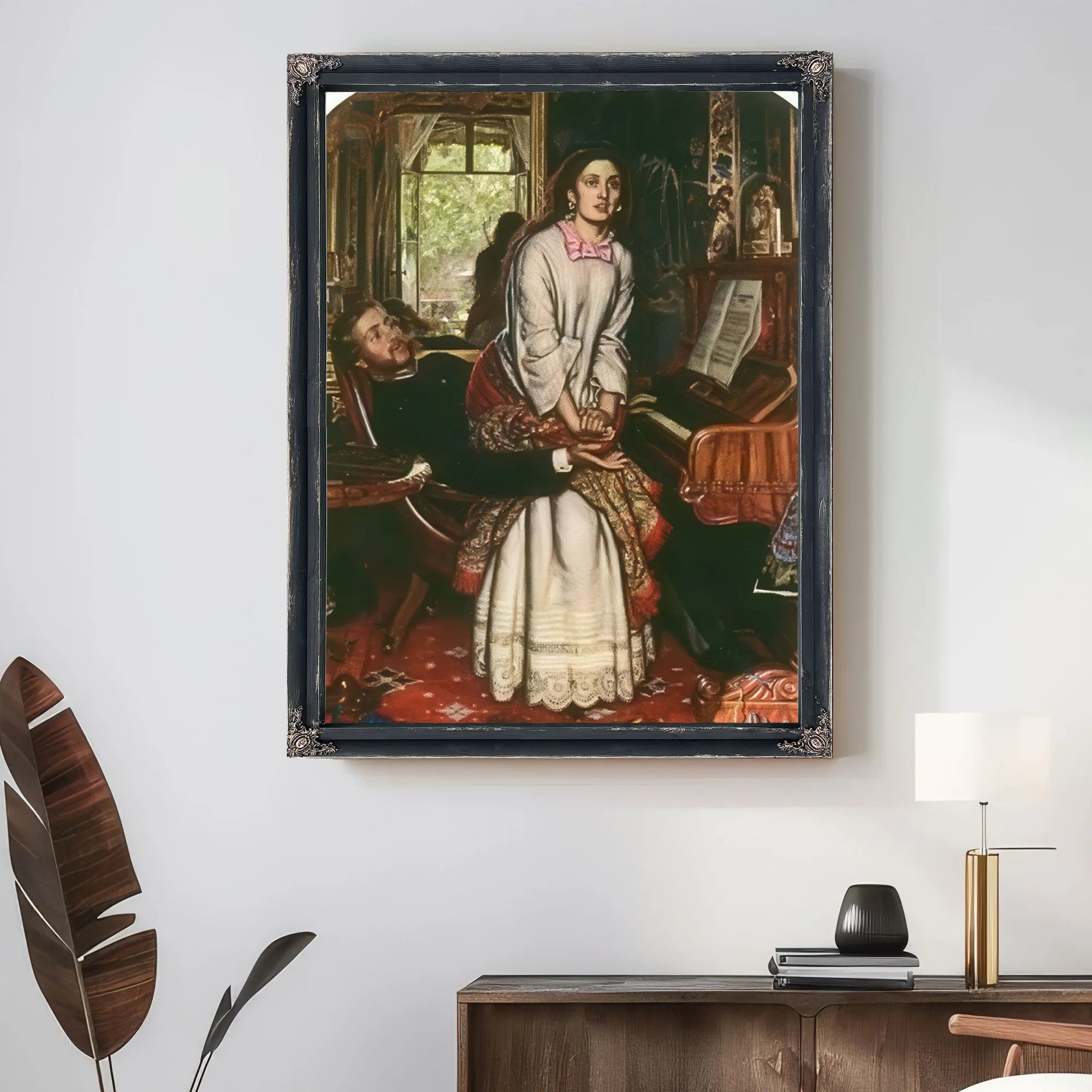 The Awakening Conscience By William Holman Hunt Fine Art Print
