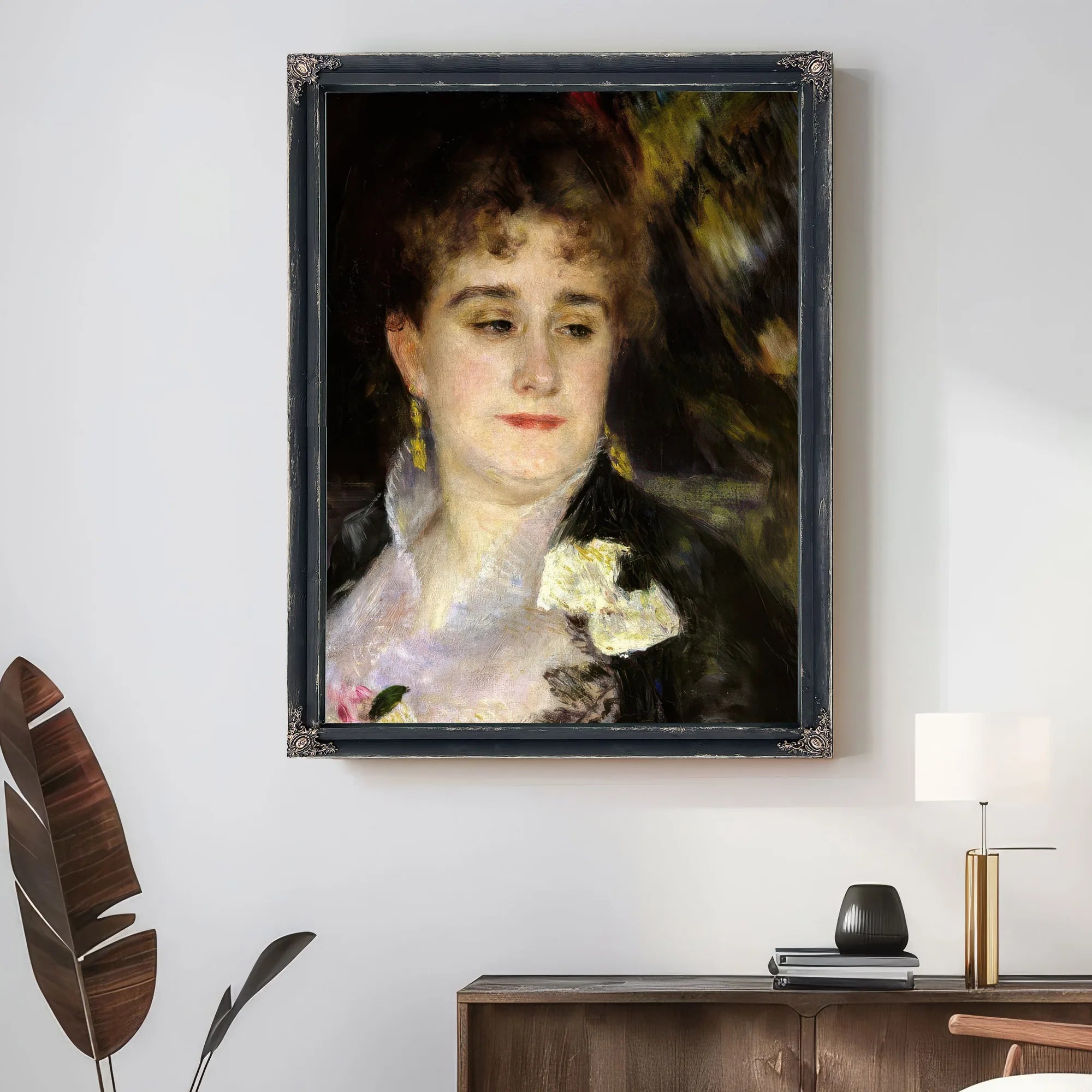 Madame Georges Charpentier (1848 1904) By Pierre Auguste Renoir Fine Art Print