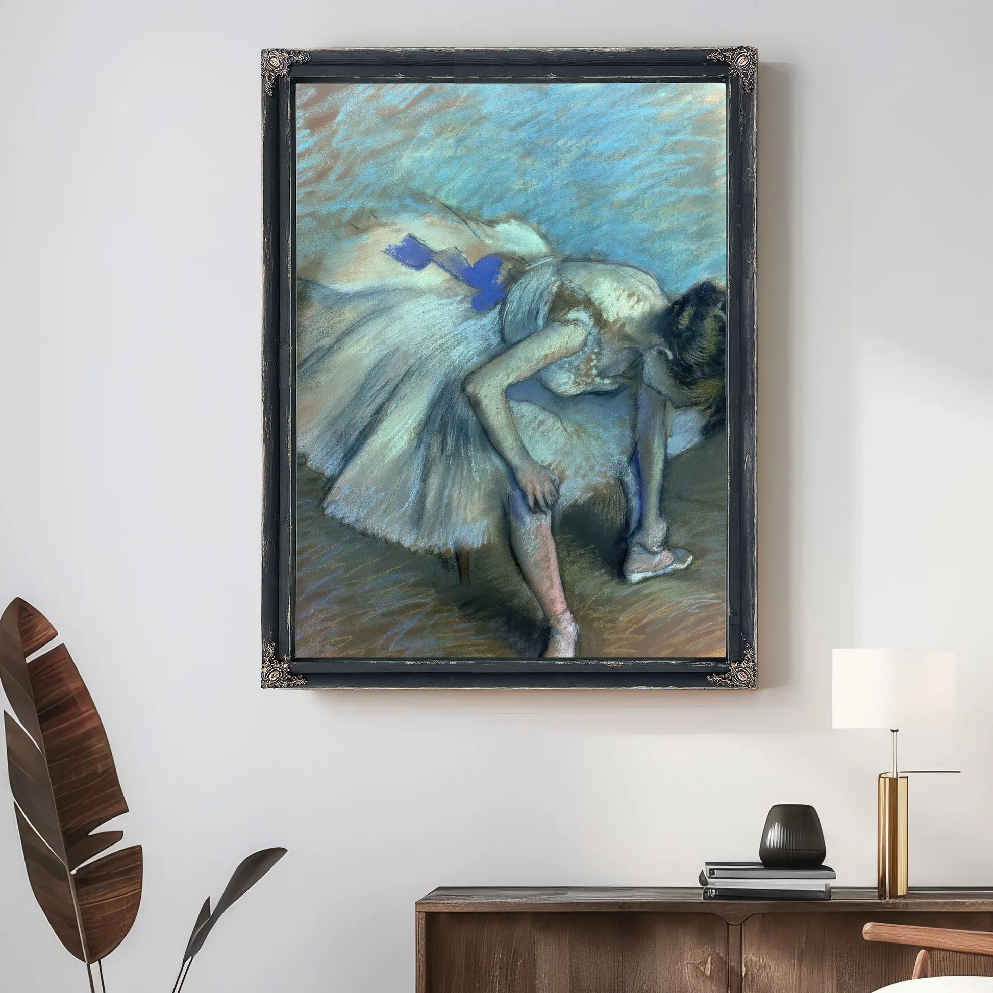 Seated Dancer By Edgar Degas Fine Art Print