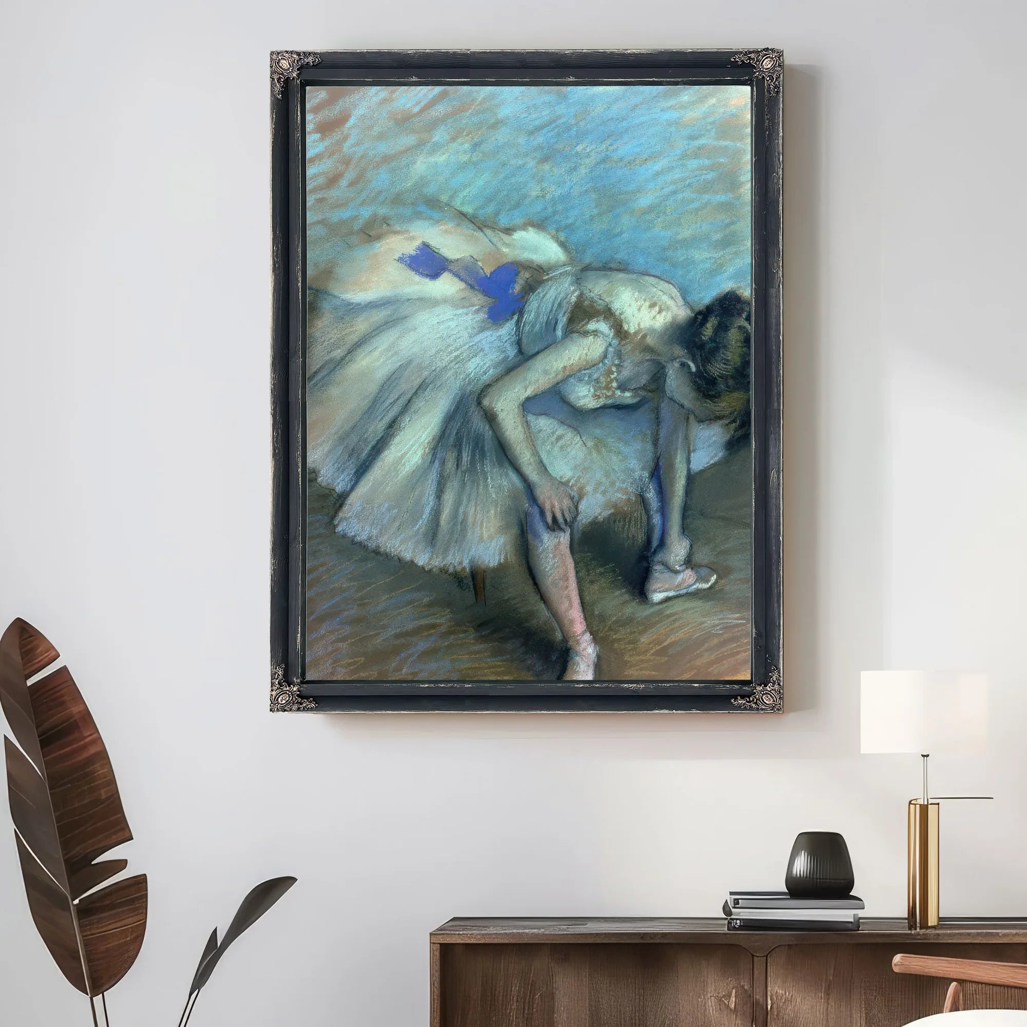 Seated Dancer By Edgar Degas Fine Art Print