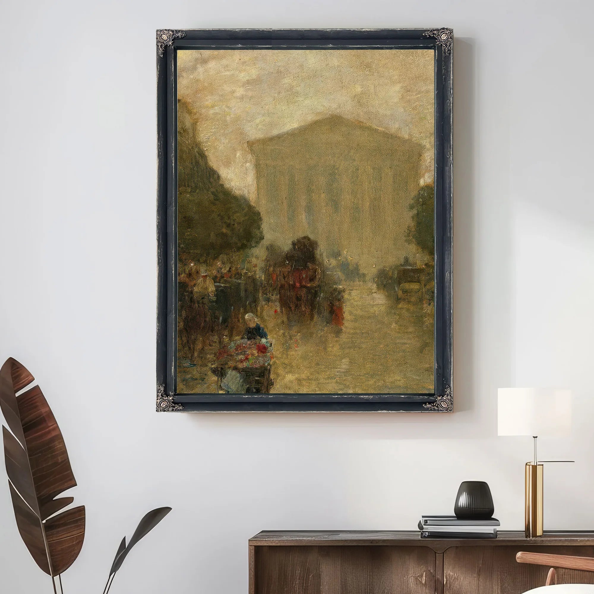 Twilight After Rain By Childe Hassam Fine Art Print