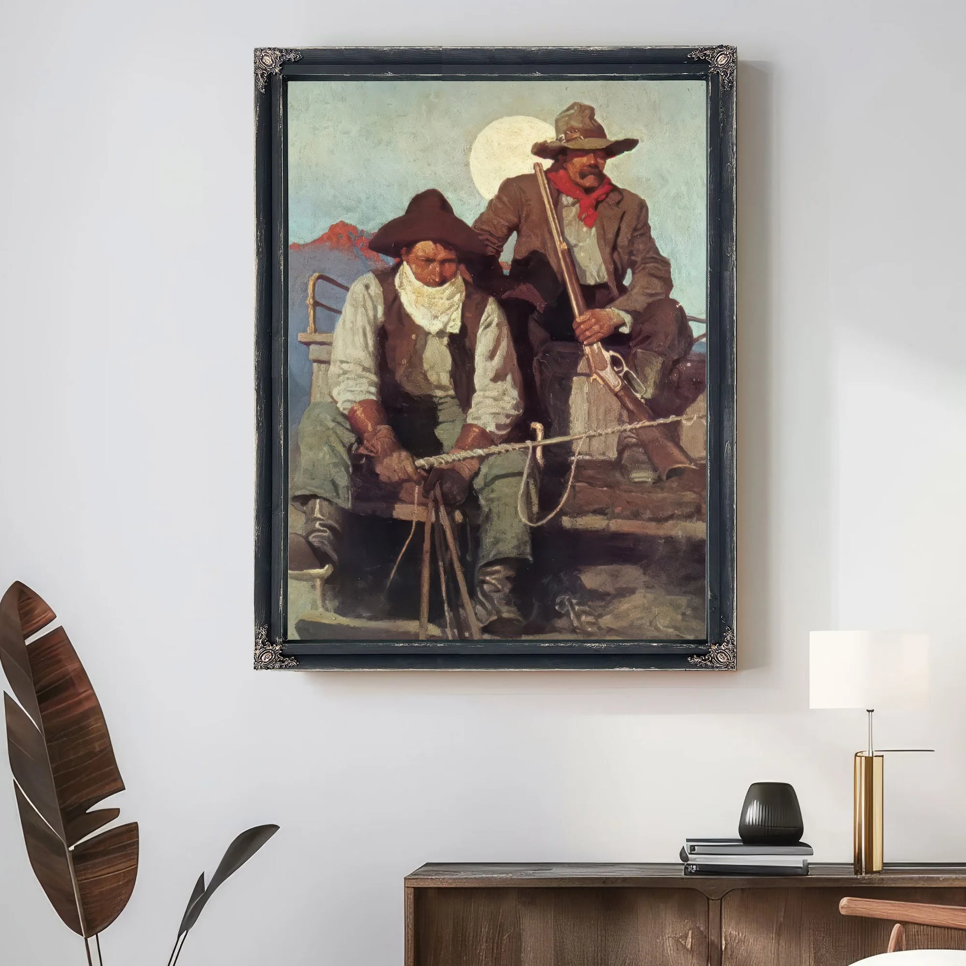 The Pay Stage By NC Wyeth Fine Art Print