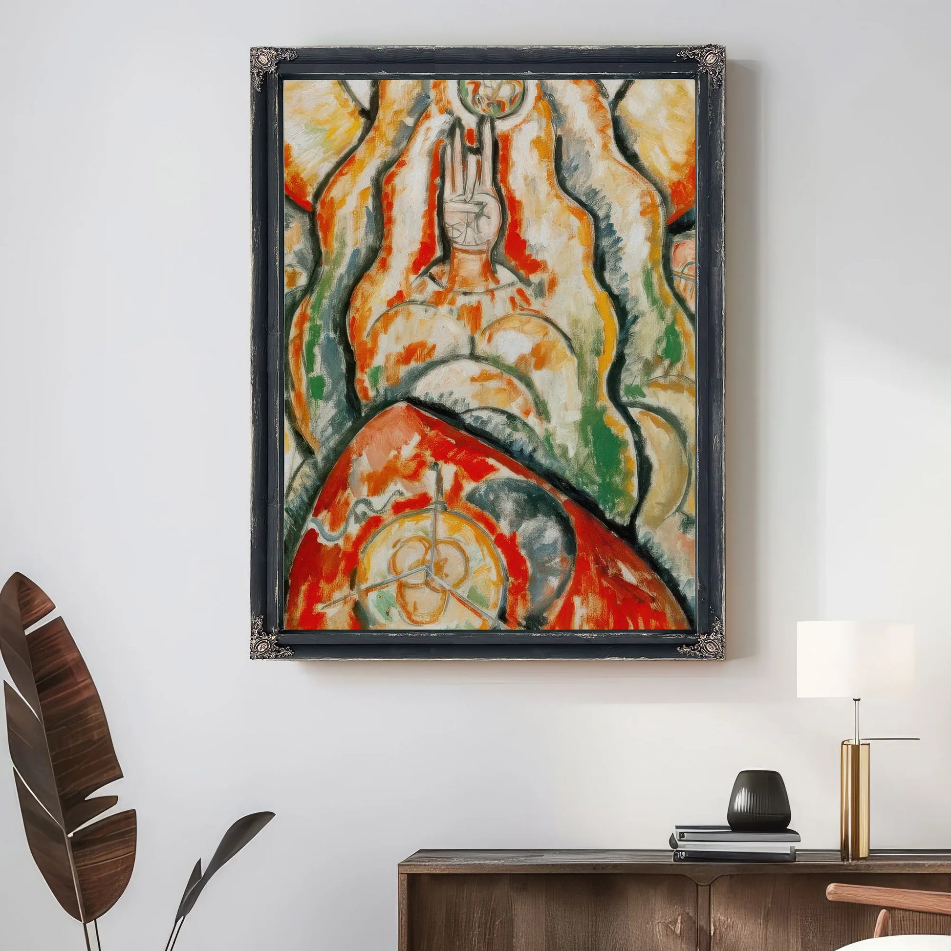 Portrait Arrangement No 2 By Marsden Hartley Fine Art Print