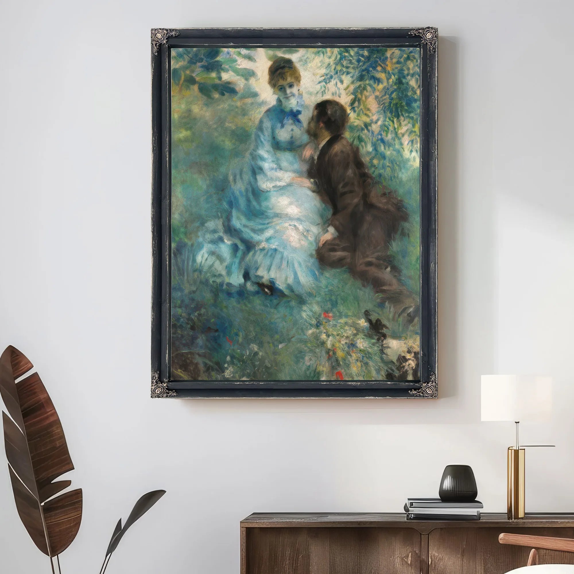 Lovers By Pierre Auguste Renoir Fine Art Print