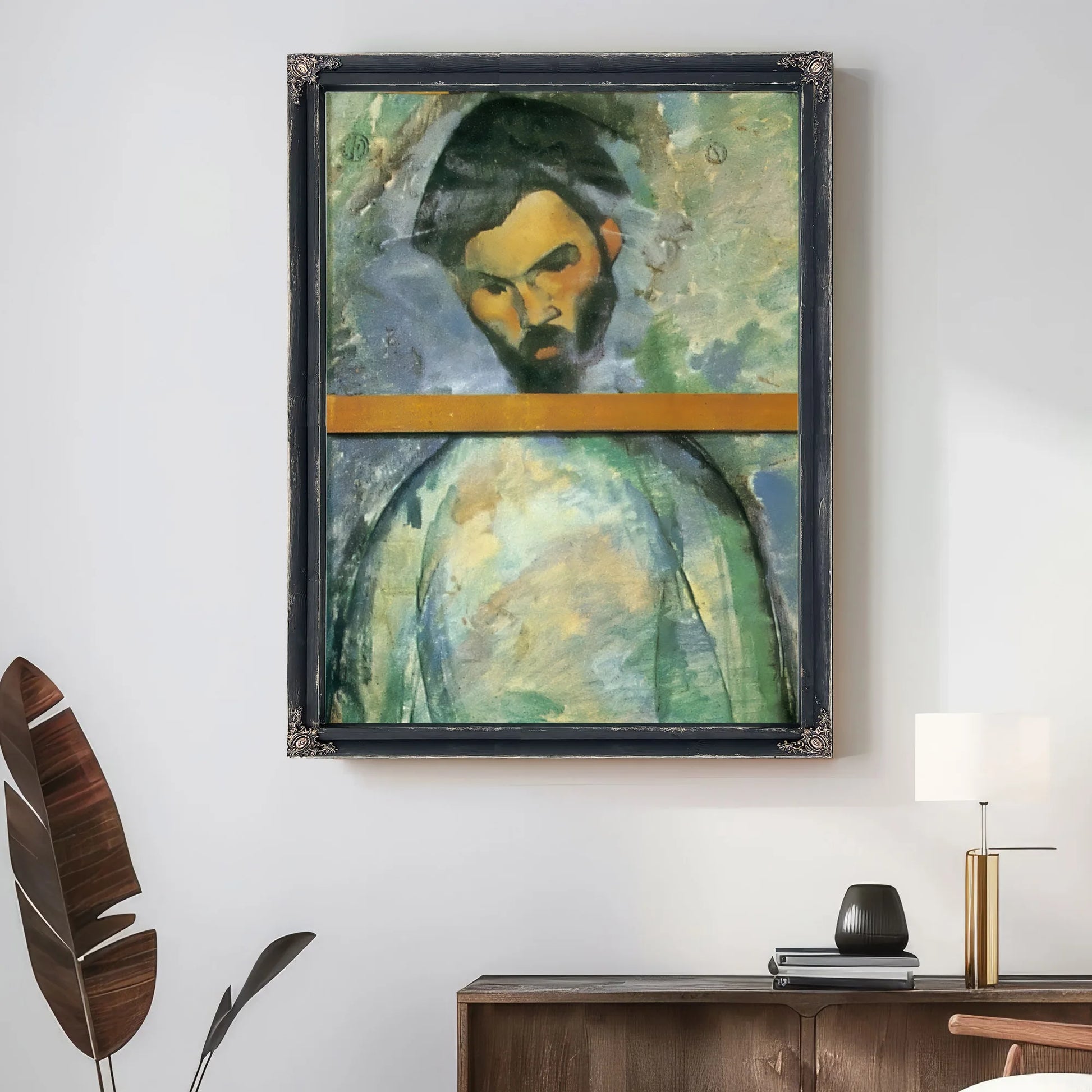 Portrait Of Brancusi 1909 By Amedeo Modigliani Fine Art Print