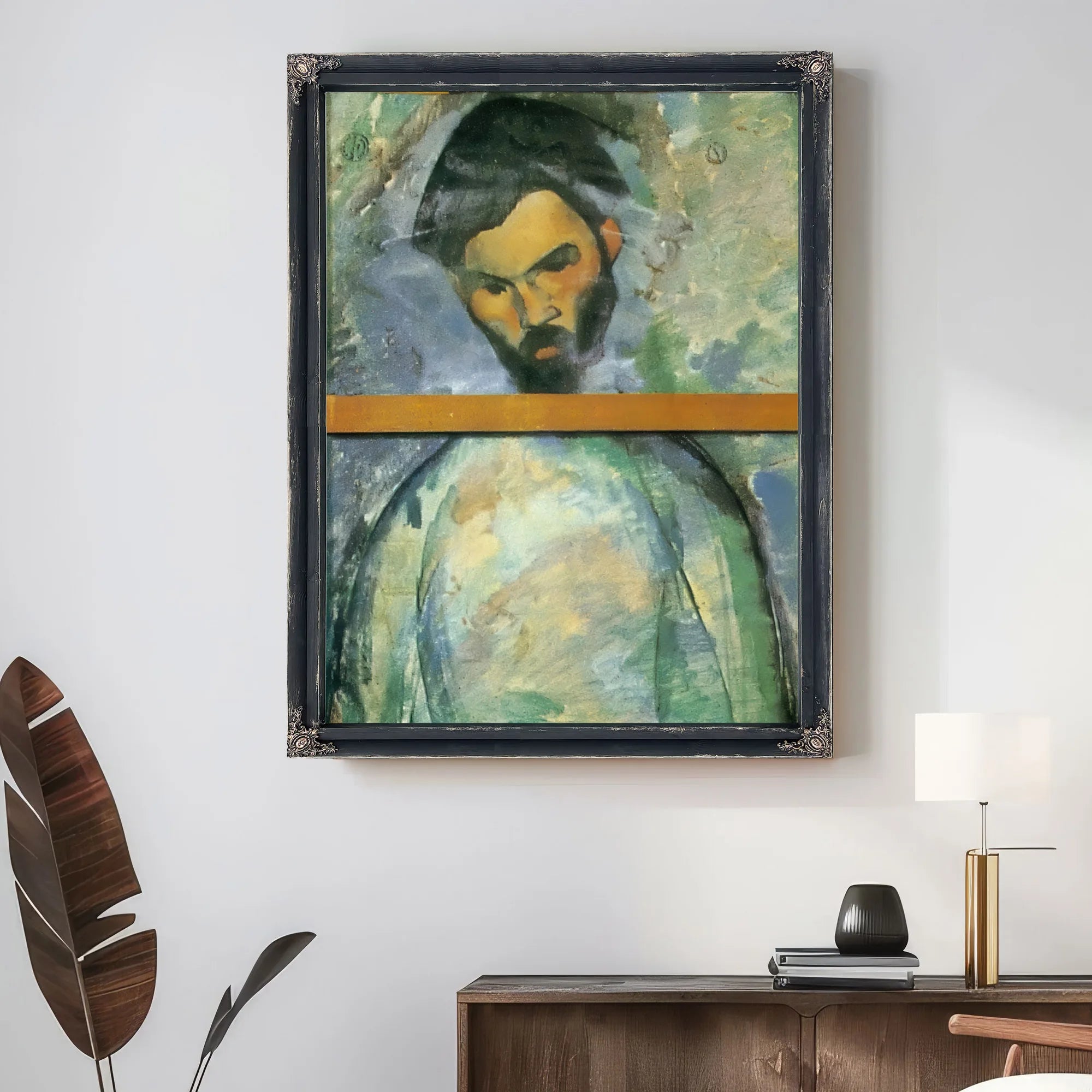 Portrait Of Brancusi 1909 By Amedeo Modigliani Fine Art Print