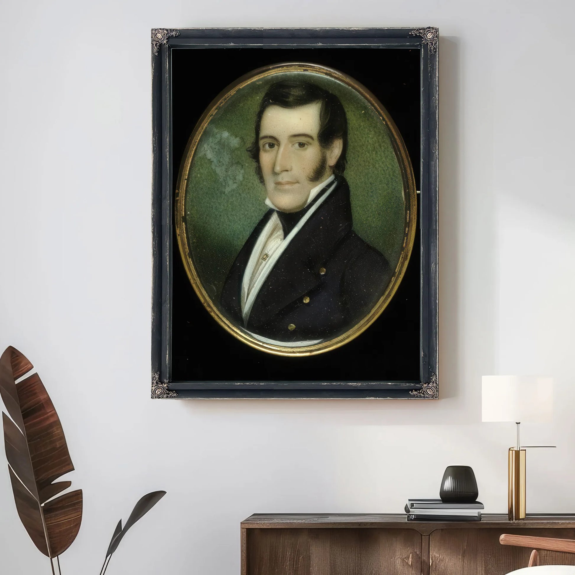 Capt. Henry P. Fleischman By George Catlin Fine Art Print