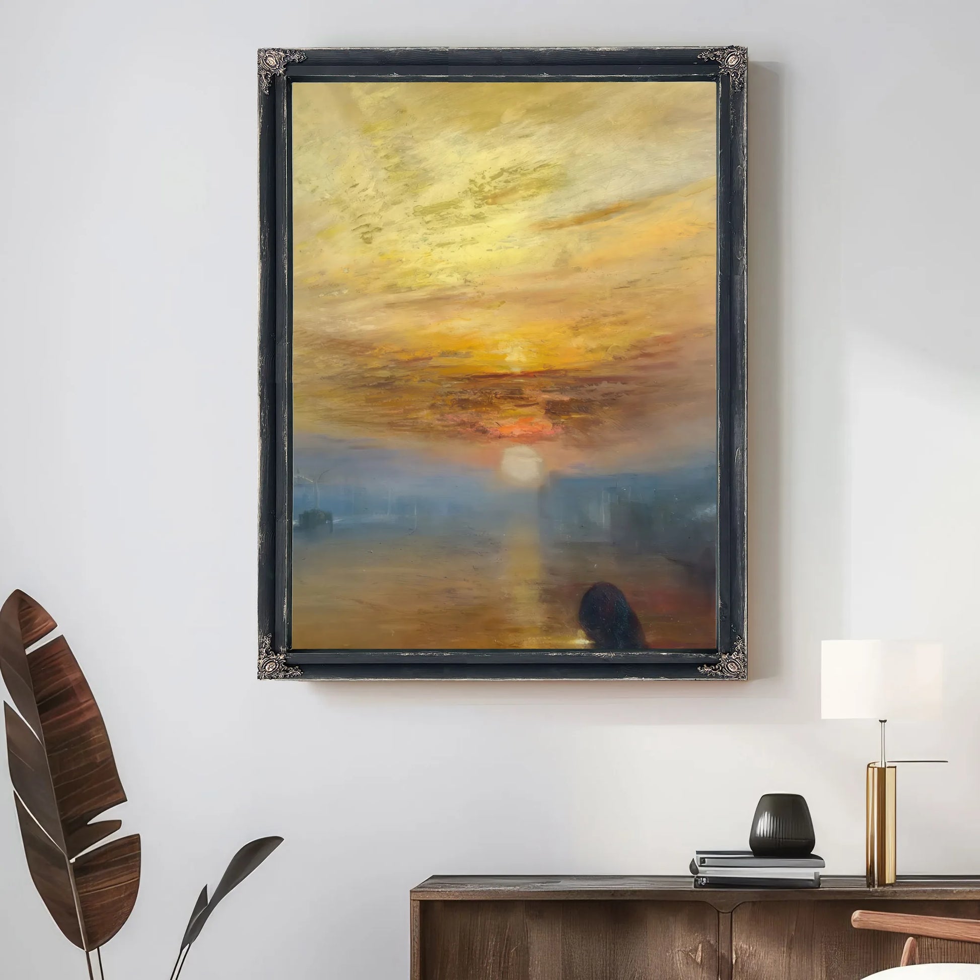 Detail From The Fighting Temeraire By Jwm Turner Fine Art Print