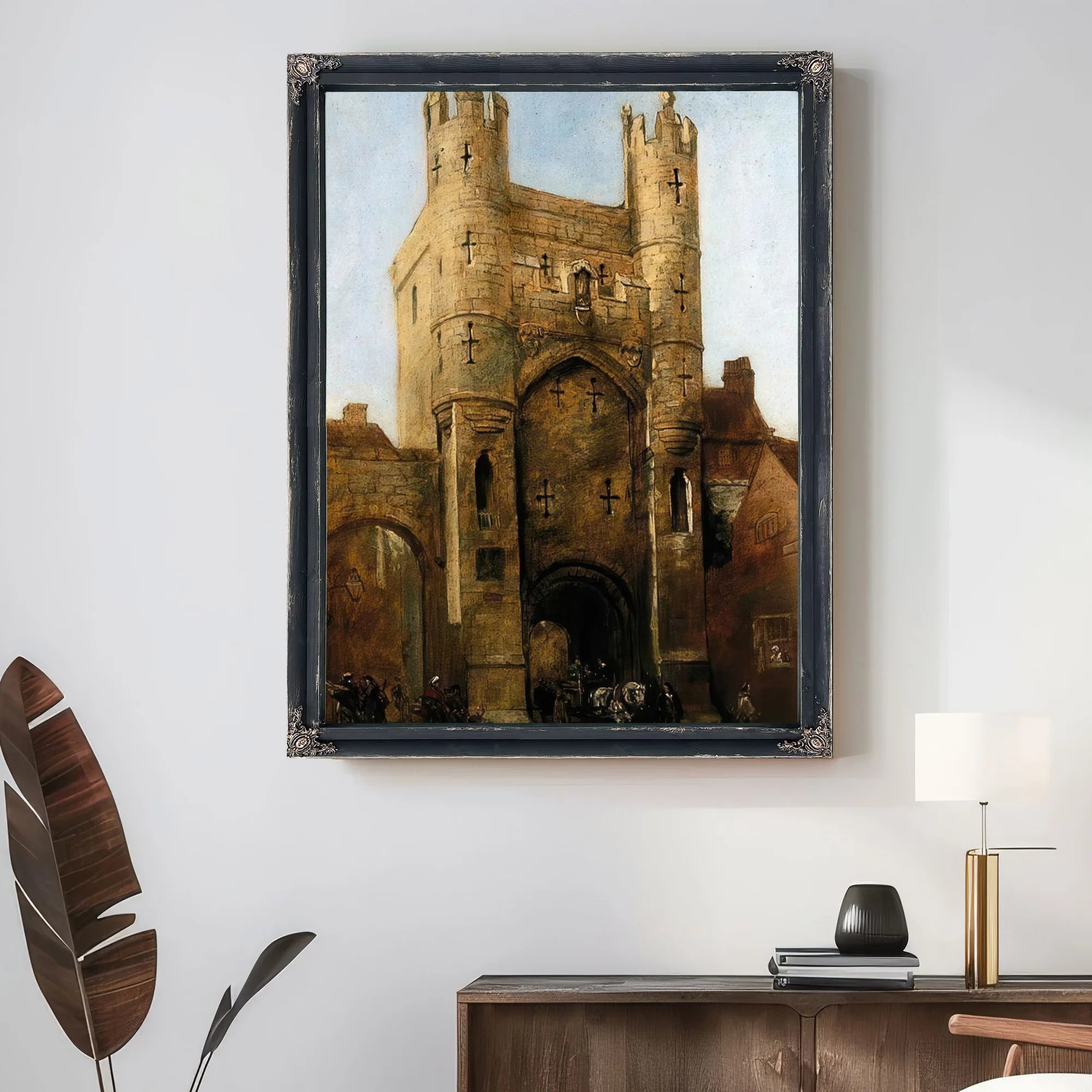 Monk Bar, York By William Etty Fine Art Print