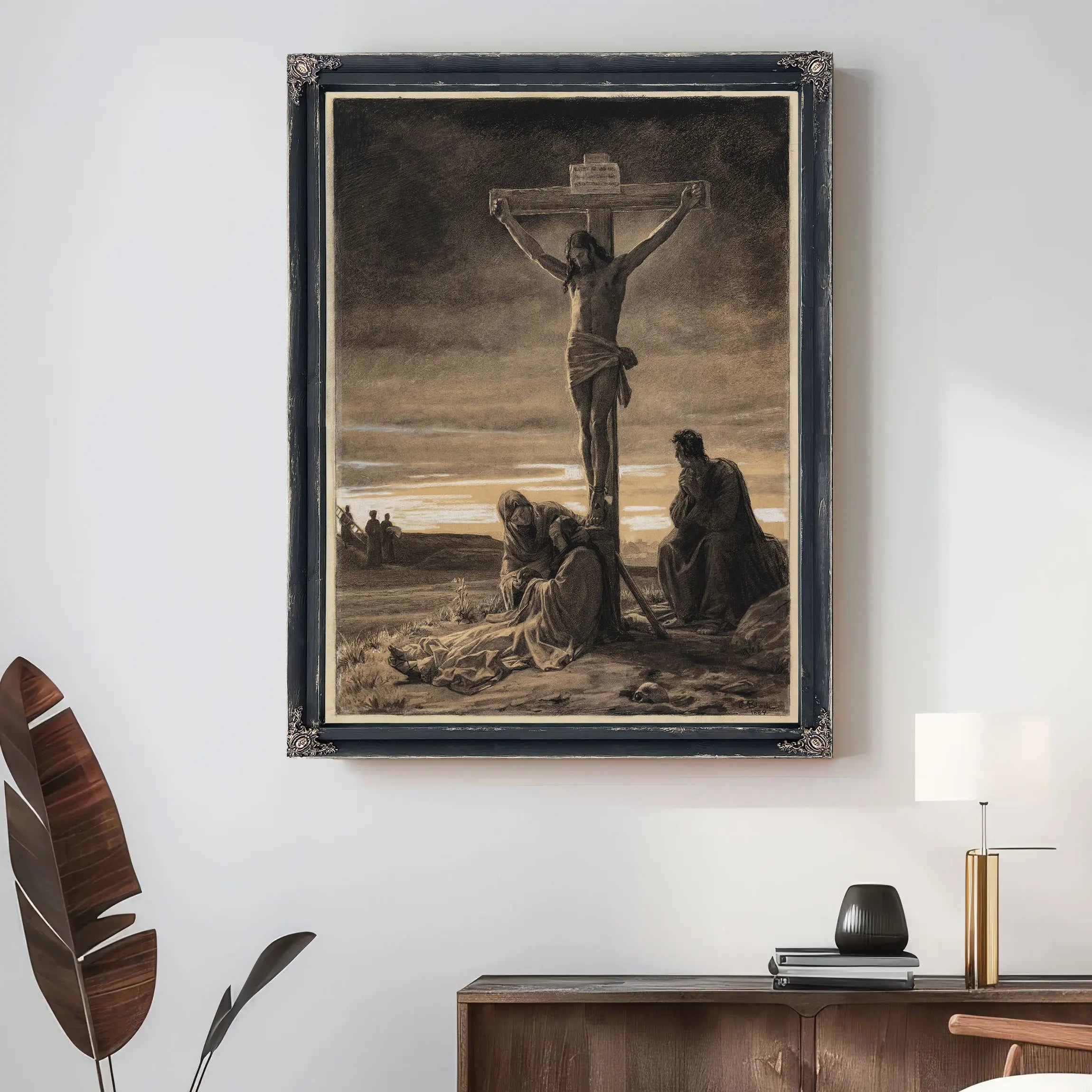 Christ On The Cross 34 by Carl Bloch